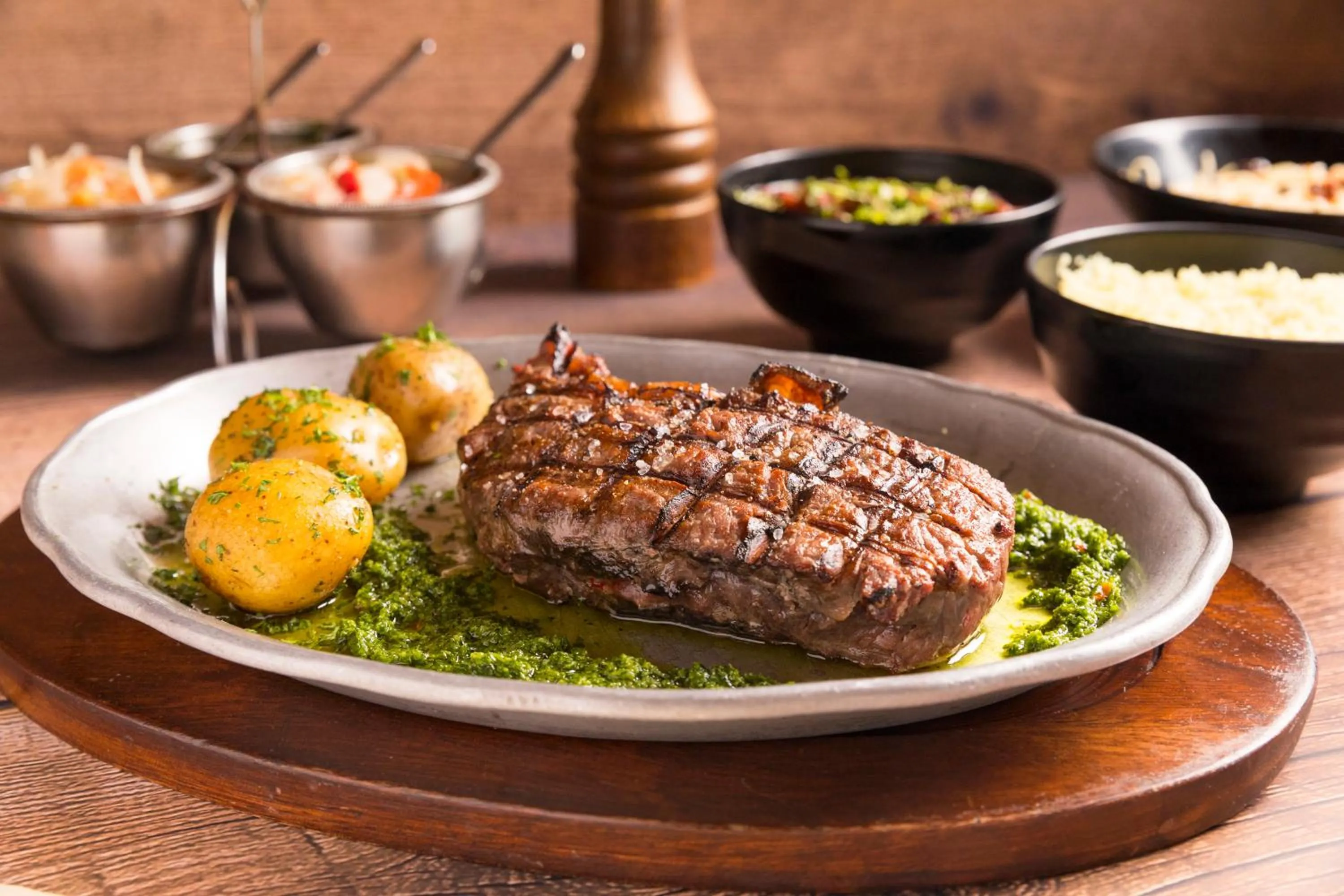 Restaurant/places to eat in El Rodeo Estancia Boutique Hotel & Steakhouse