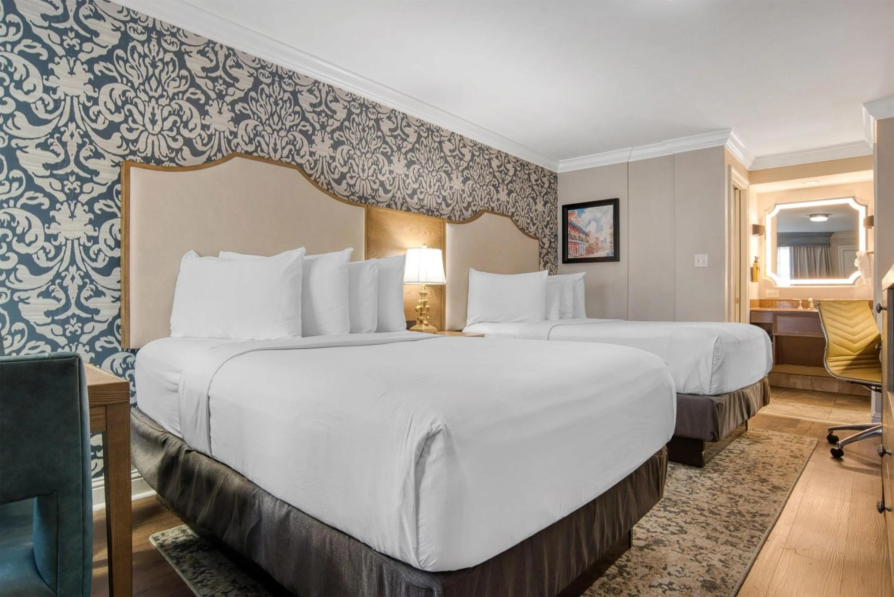 Bedroom, Bed in Best Western Plus French Quarter Courtyard Hotel