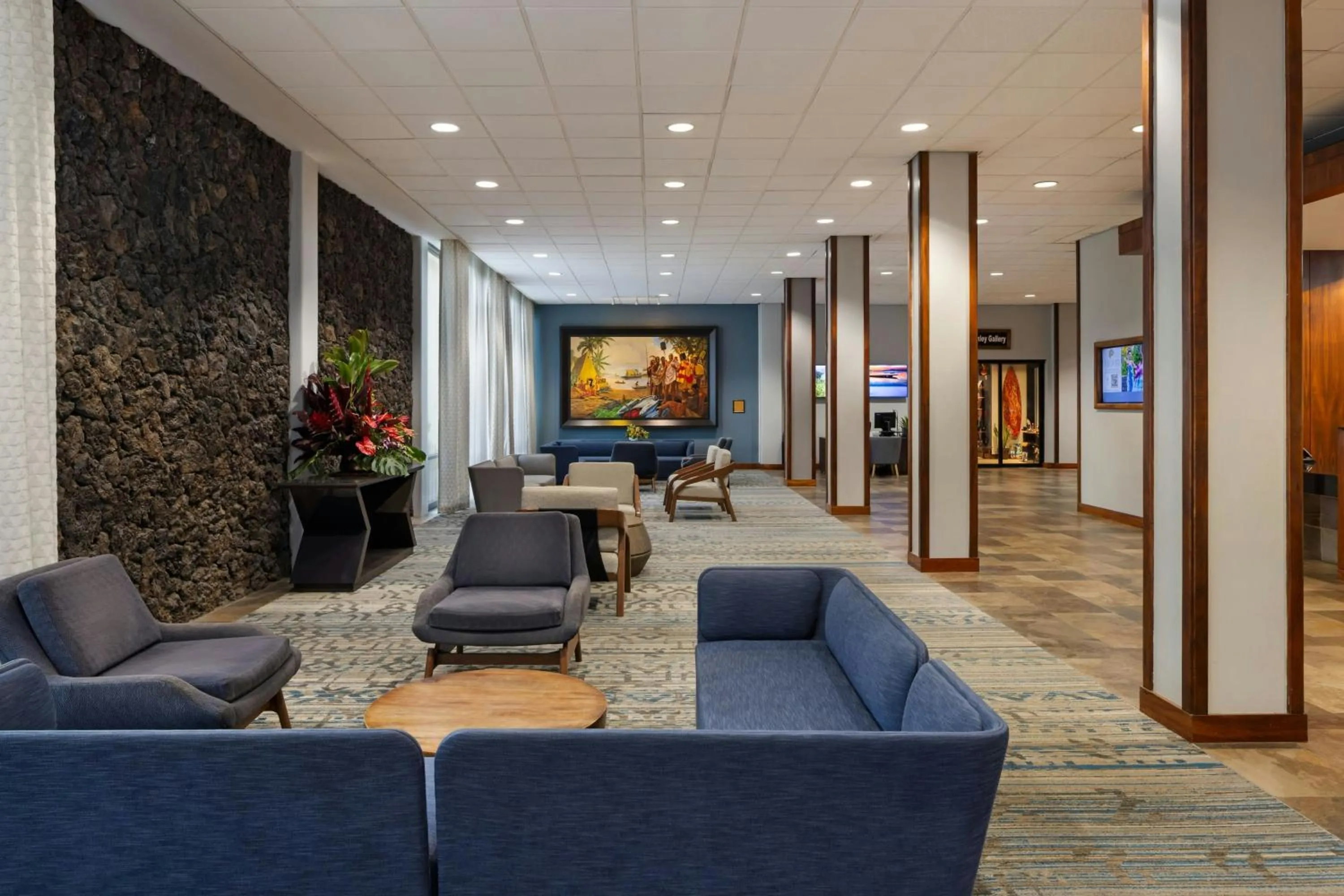 Lobby or reception in Courtyard by Marriott King Kamehameha's Kona Beach Hotel
