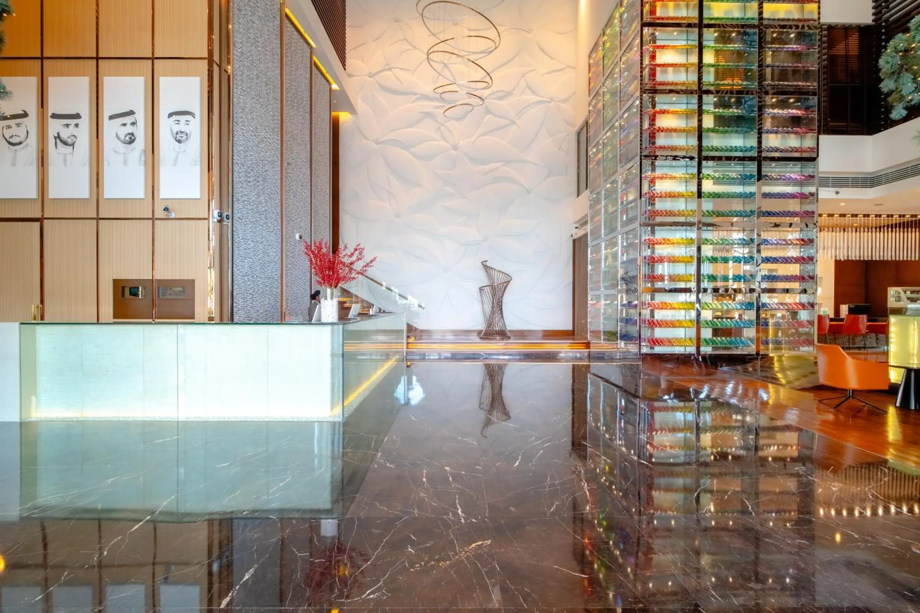 Lobby or reception in Asiana Hotel Dubai Lobby or reception in Asiana Hotel Dubai