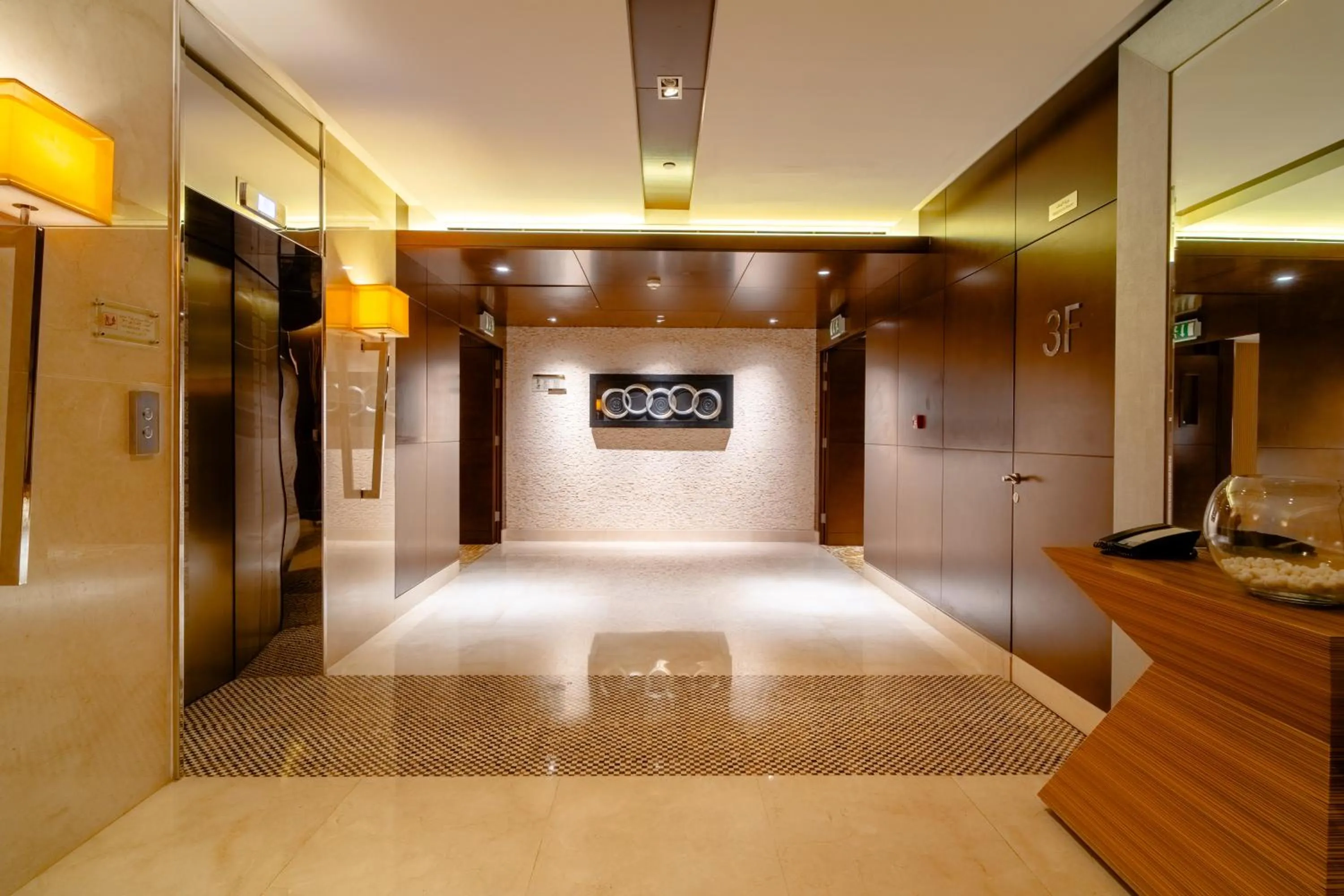 elevator in Asiana Hotel Dubai