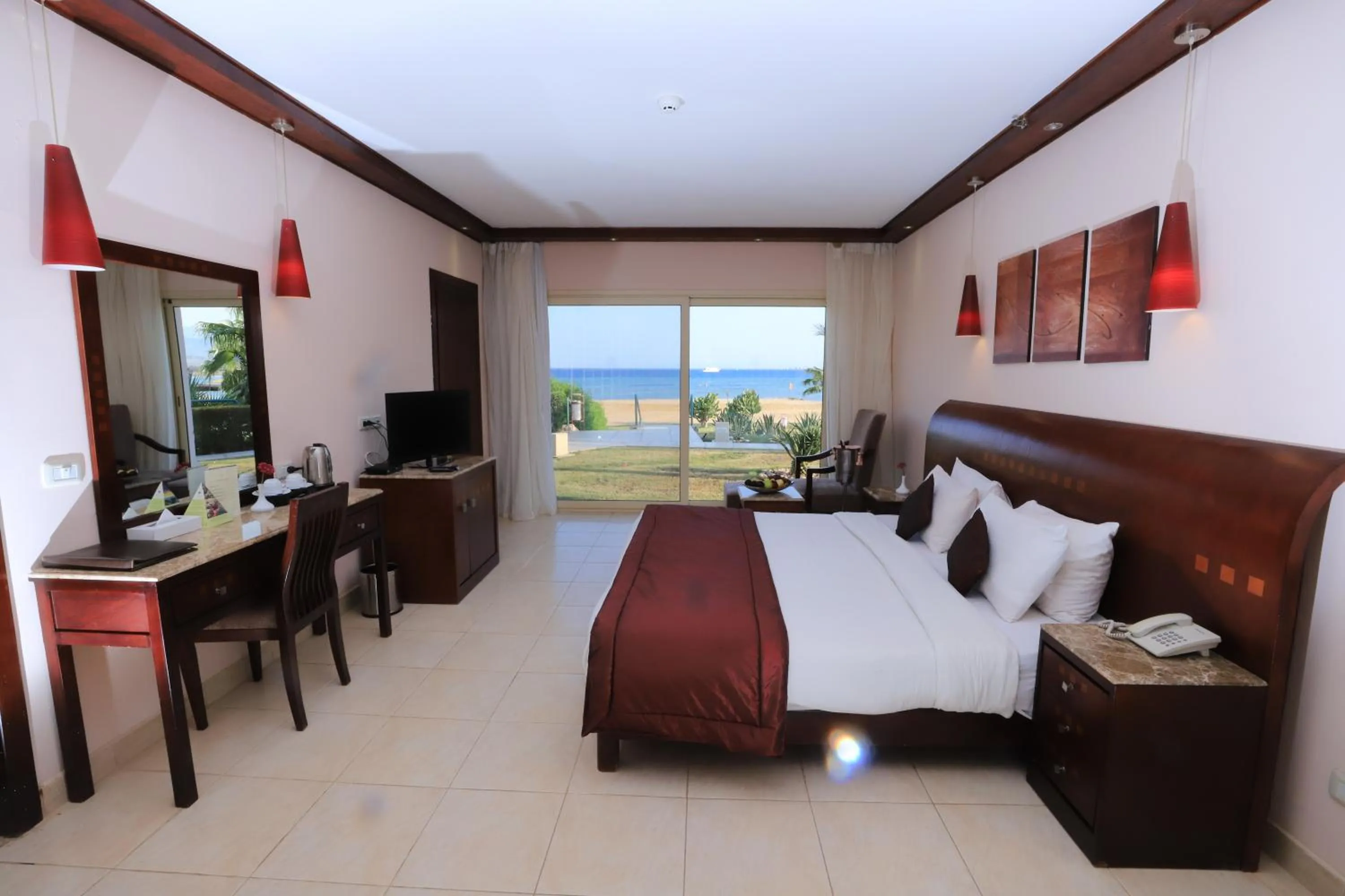Sea view, Bed in Shams Prestige Abu Soma (Adults Only)