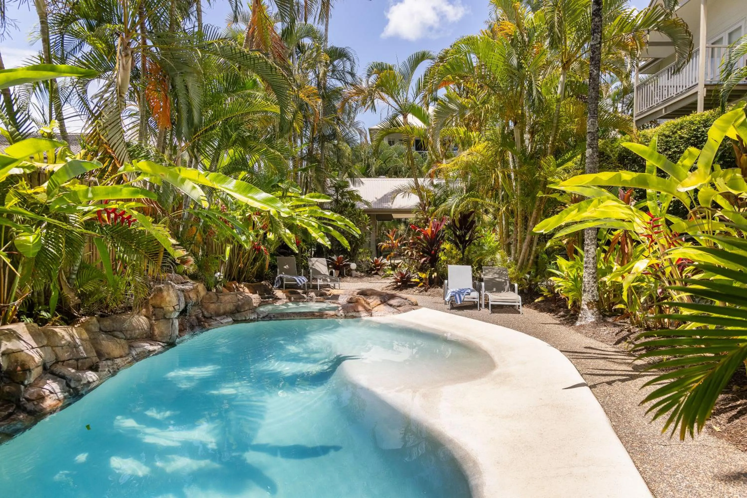 Swimming pool in Noosa Outrigger Beach Resort
