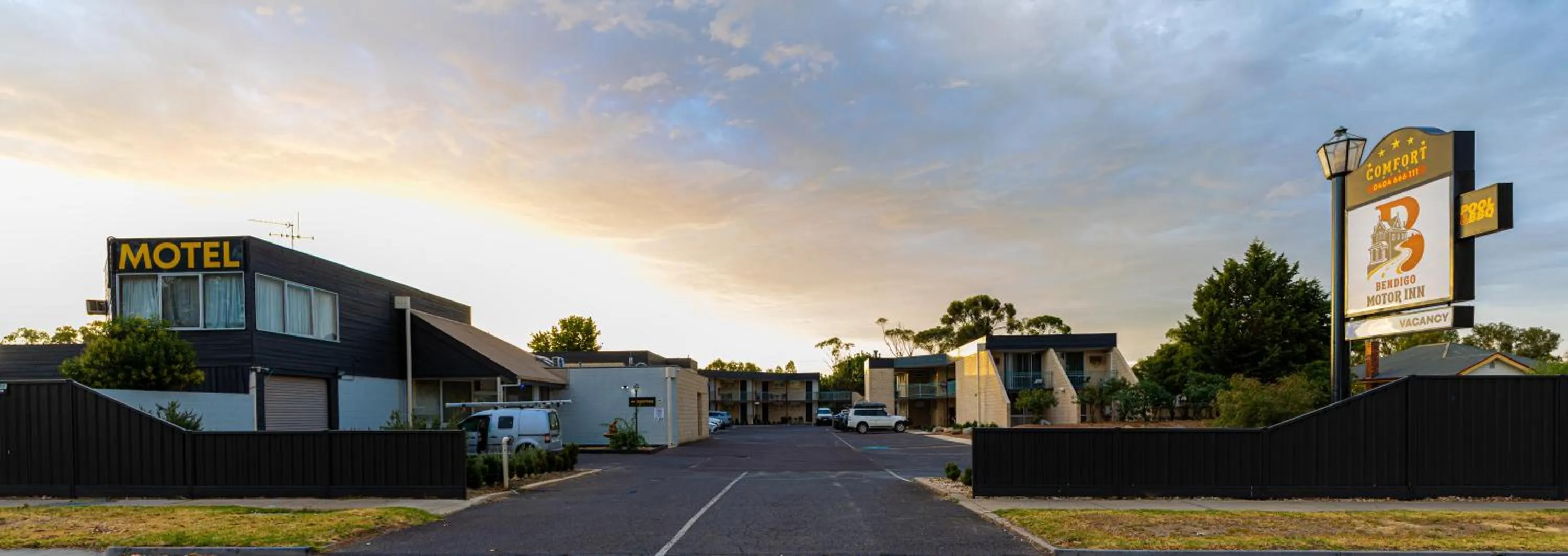 Property building in Bendigo Motor Inn