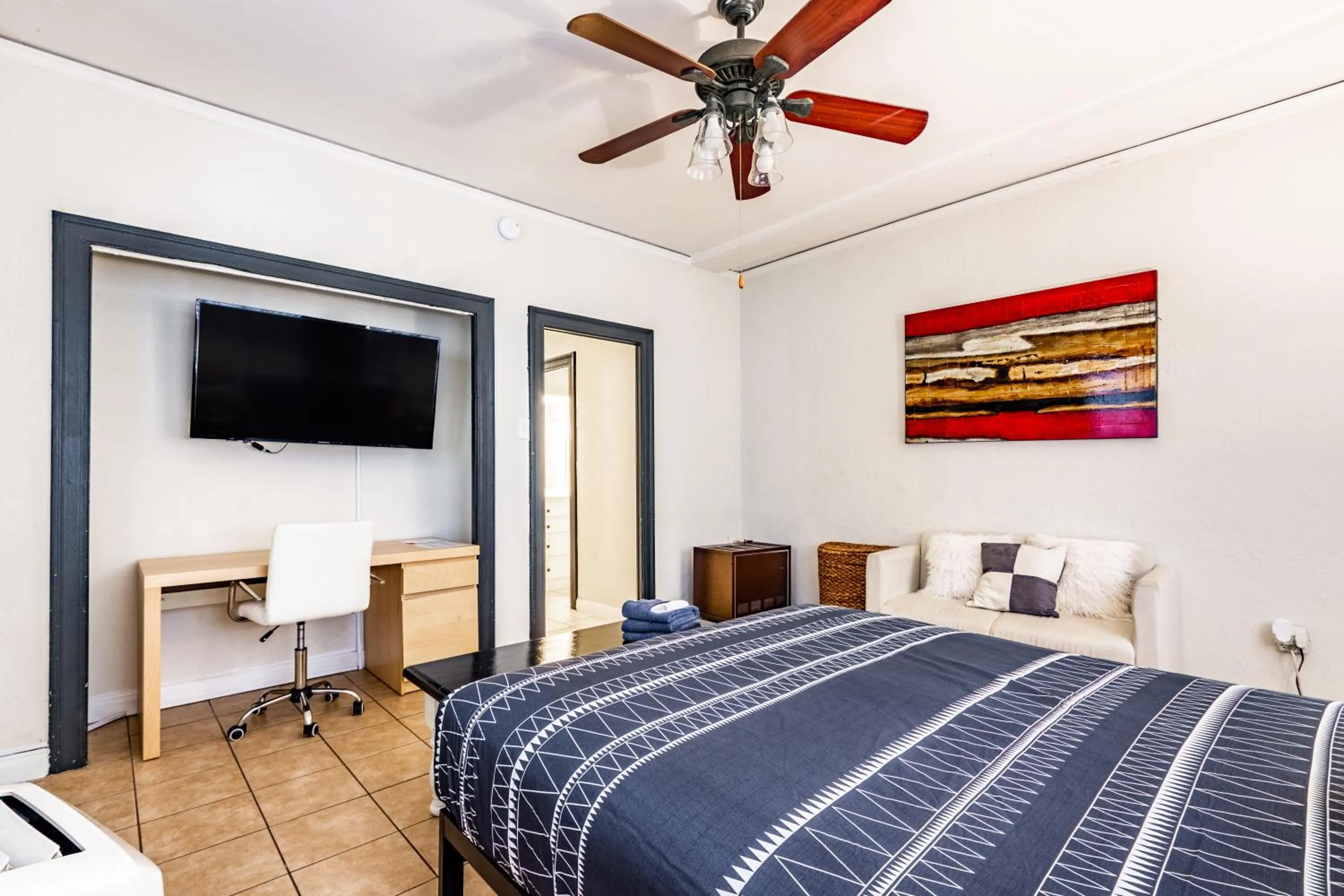 Bed in Casa Bonita Apartments