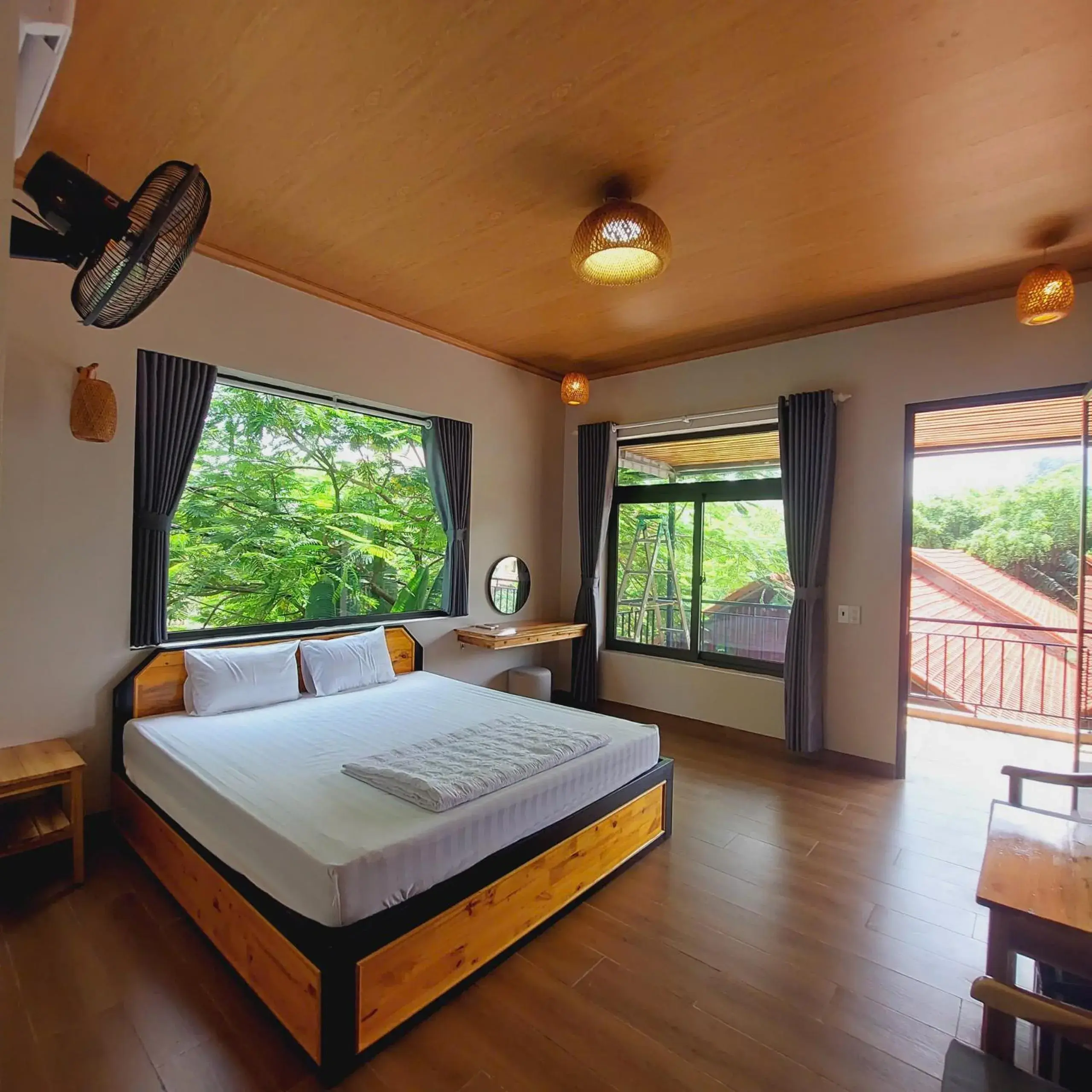 Bedroom, Bed in Ninh Binh Mountain Side Homestay & Cafe Bedroom, Bed in Ninh Binh Mountain Side Homestay & Cafe