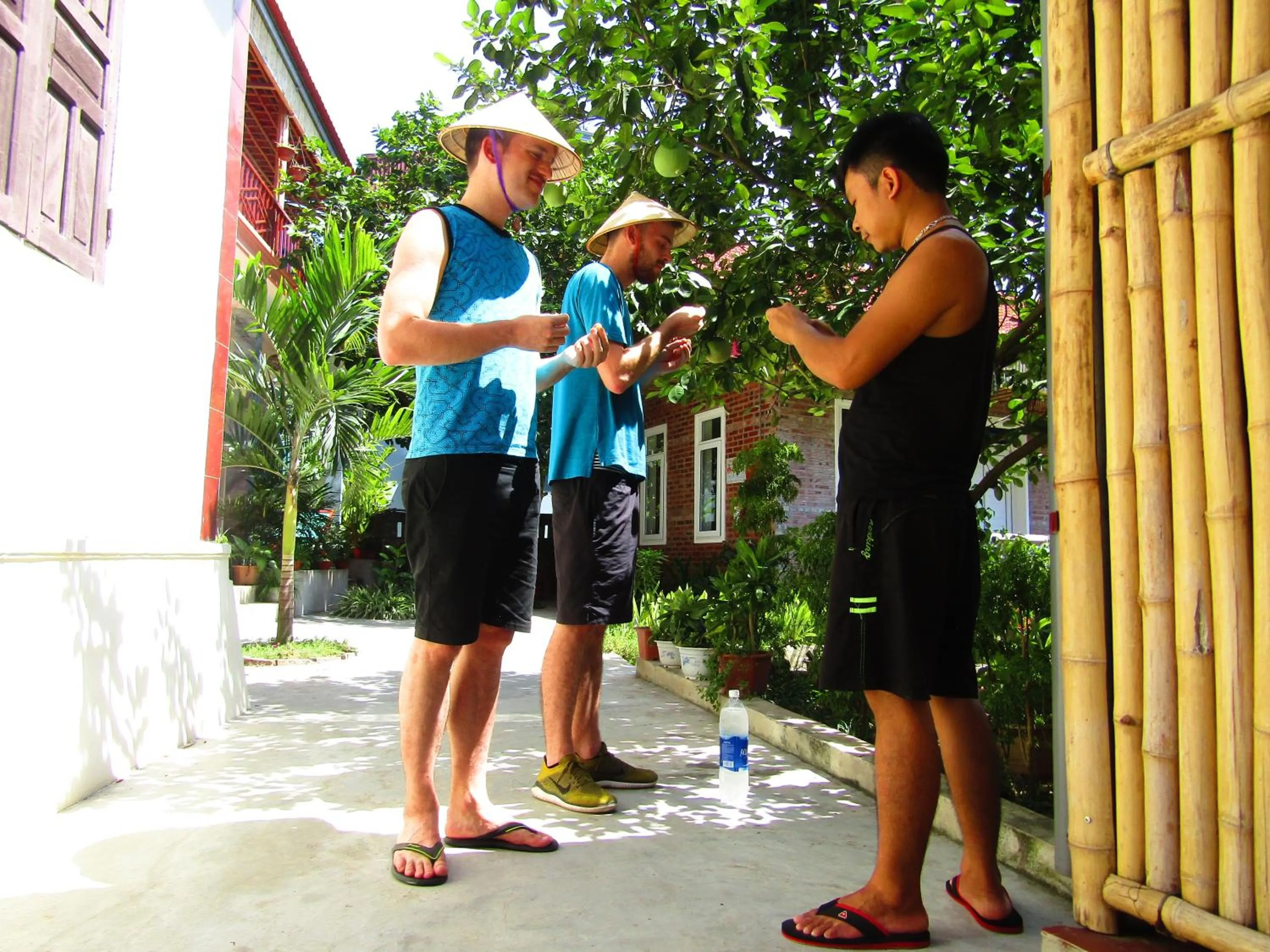 People in Ninh Binh Mountain Side Homestay & Cafe