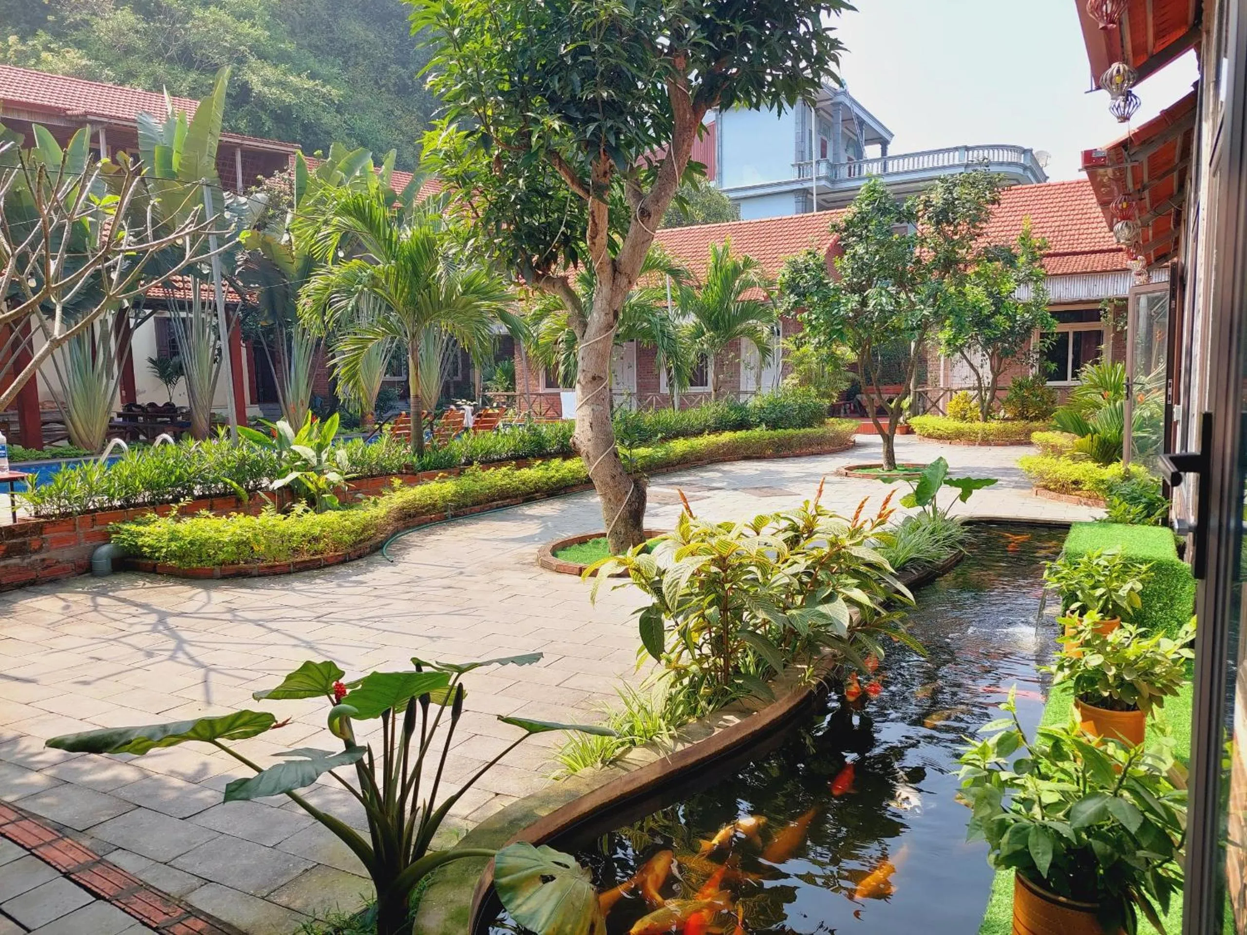 Garden in Ninh Binh Mountain Side Homestay & Cafe