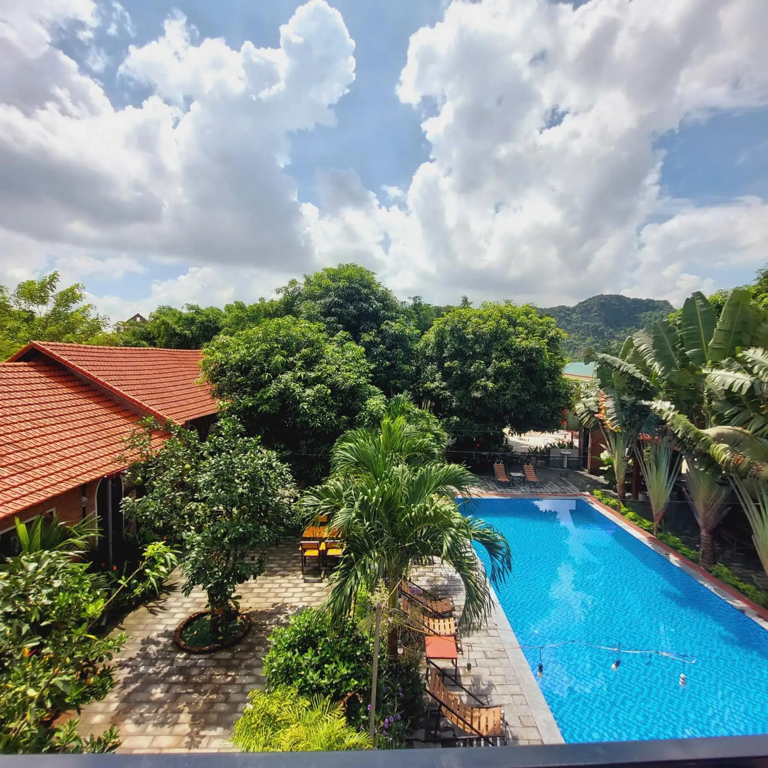 Mountain view in Ninh Binh Mountain Side Homestay & Cafe Mountain view in Ninh Binh Mountain Side Homestay & Cafe