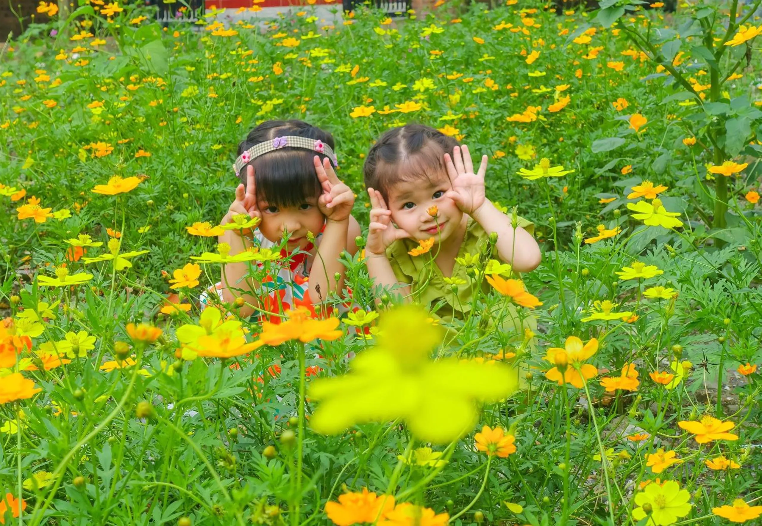 children in Ninh Binh Mountain Side Homestay & Cafe