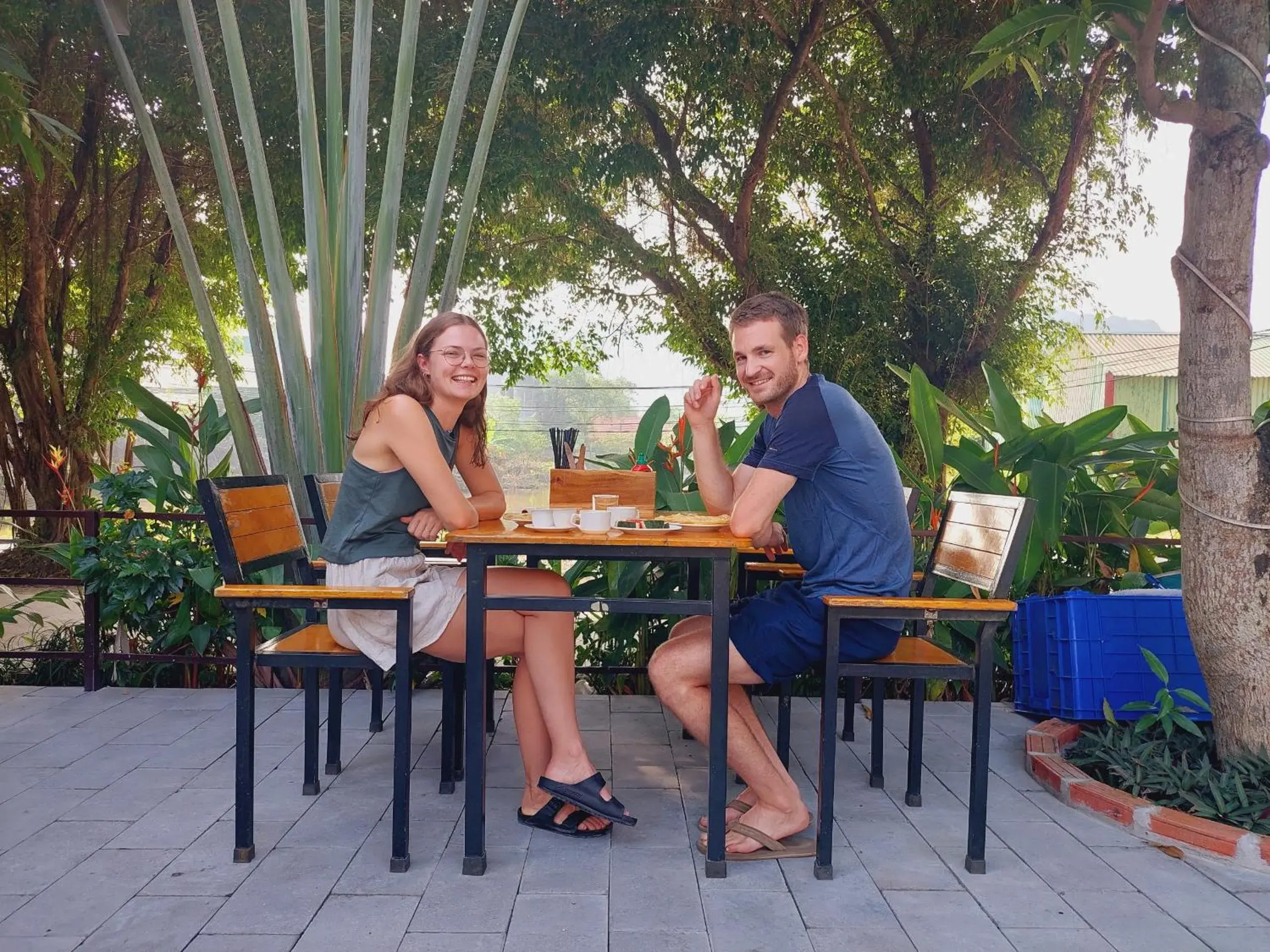 Restaurant/places to eat in Ninh Binh Mountain Side Homestay & Cafe Restaurant/places to eat in Ninh Binh Mountain Side Homestay & Cafe