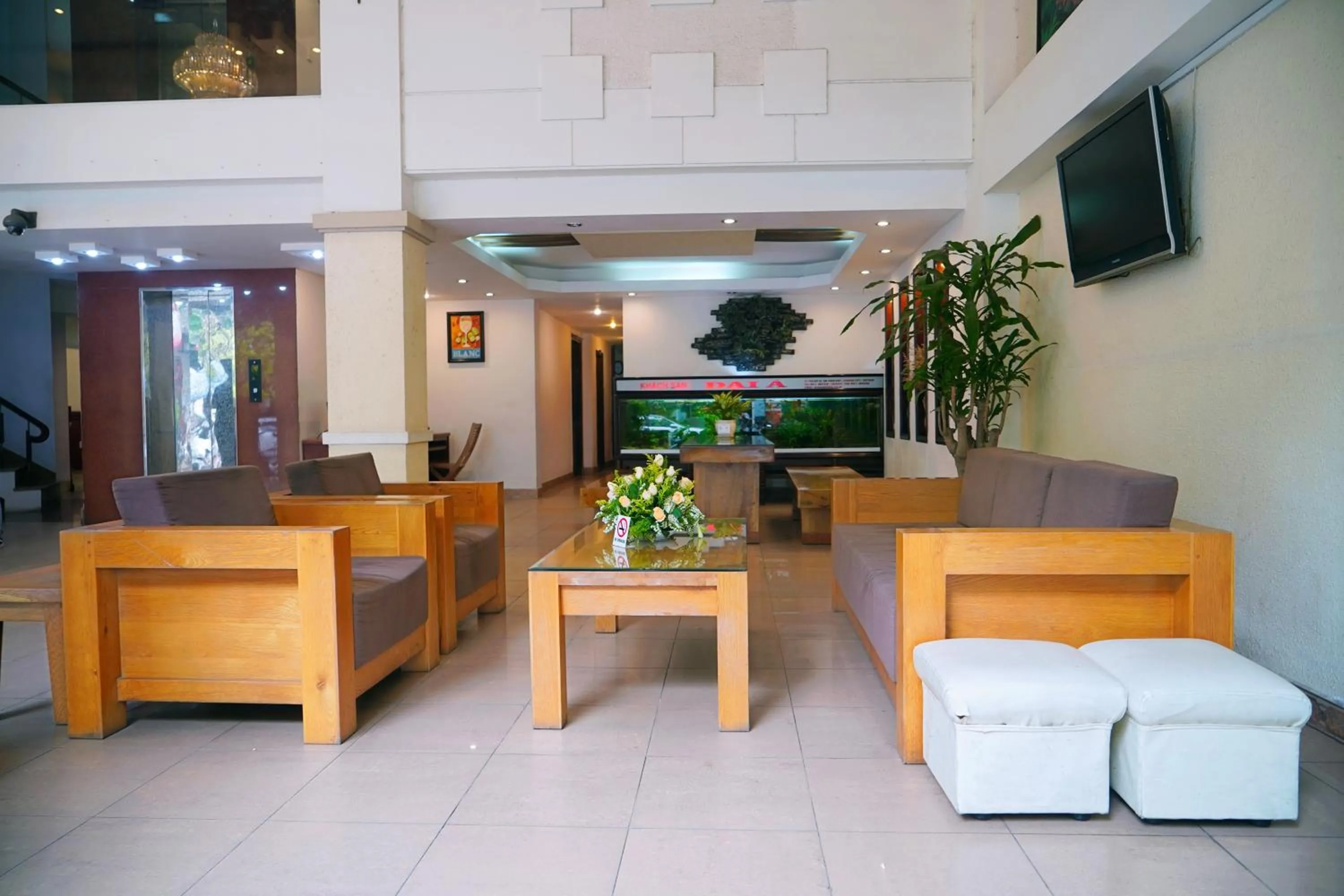 Lobby or reception in Dai A Hotel