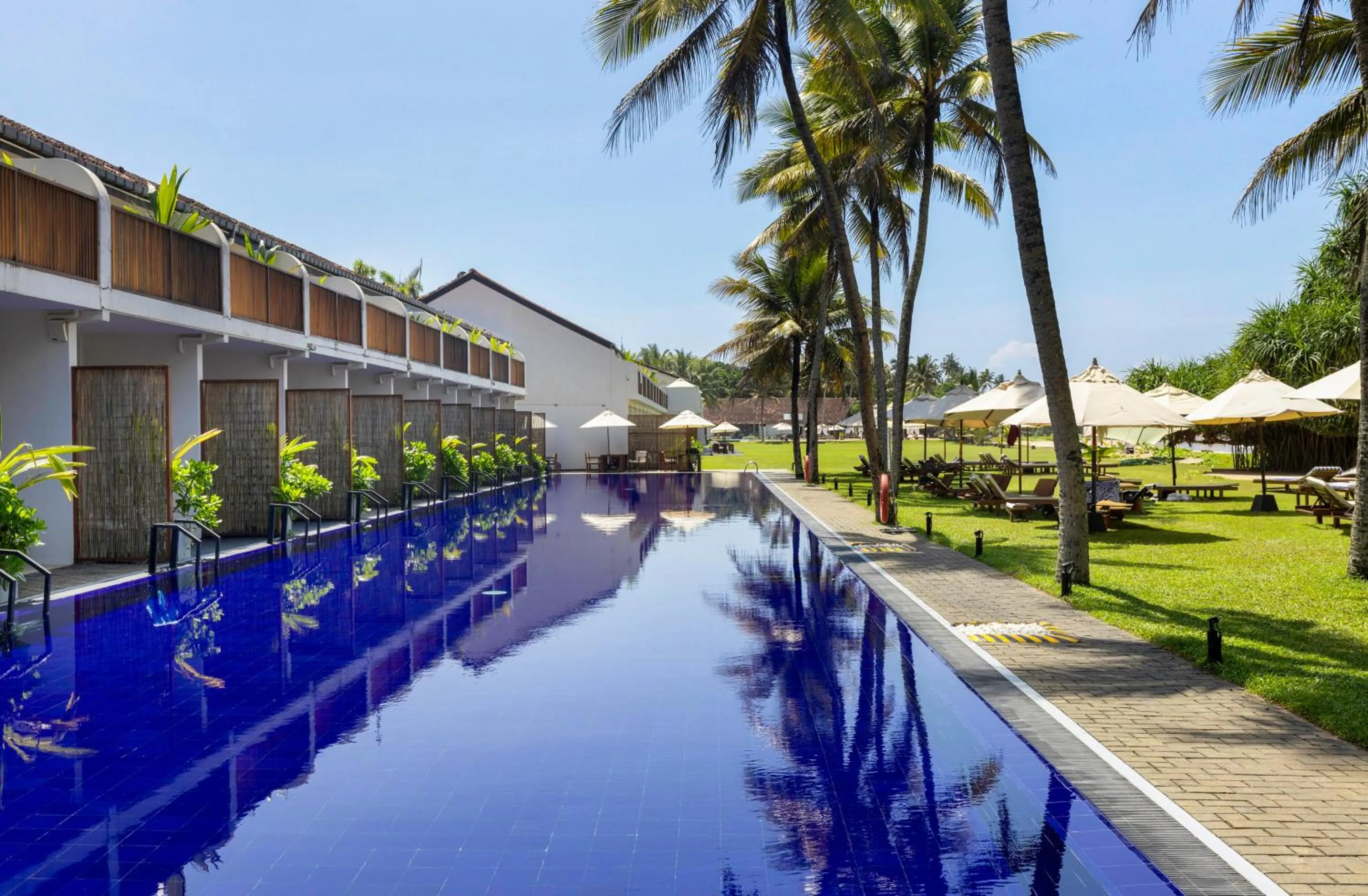 Pool view in EKHO Surf Bentota