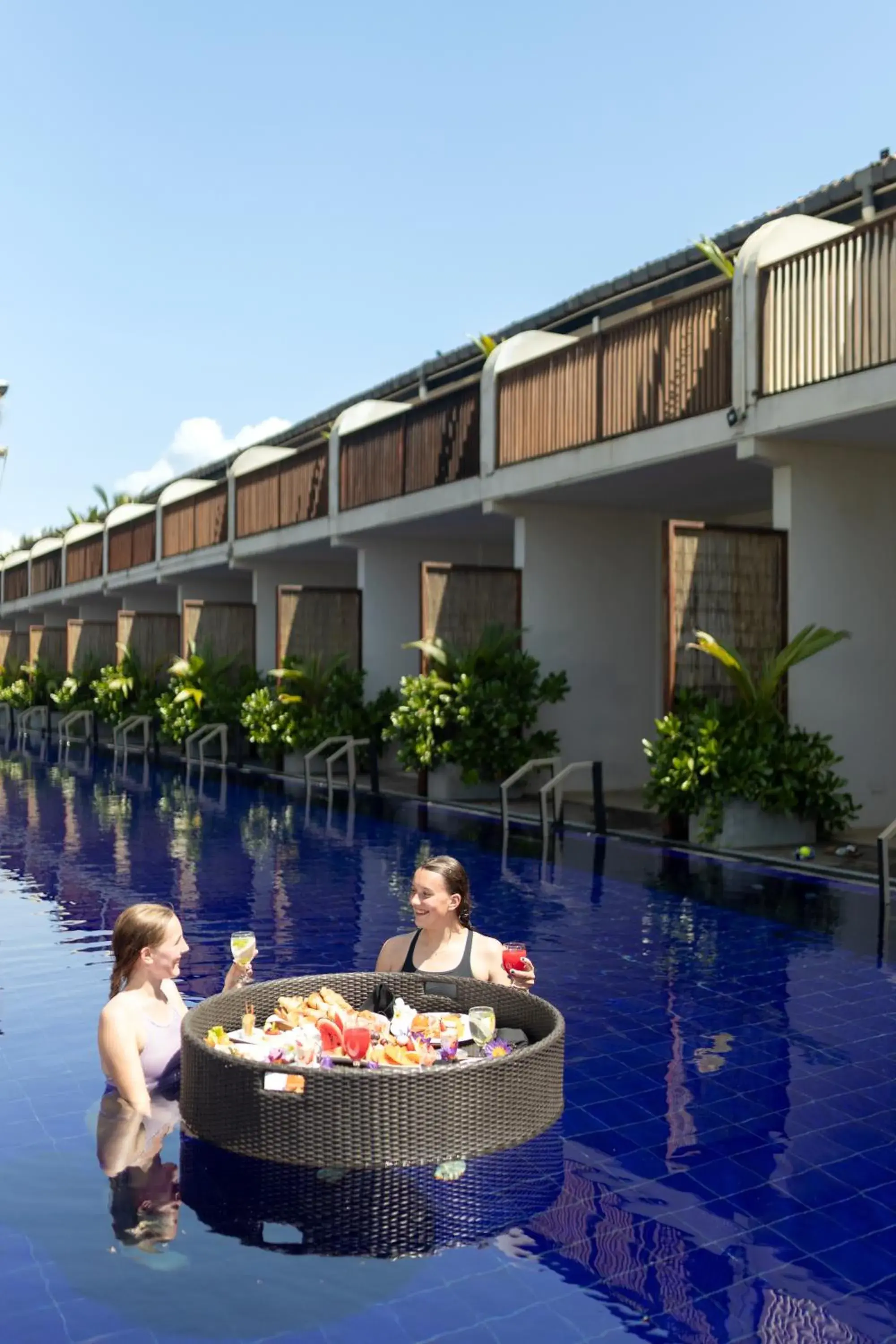 Swimming pool in EKHO Surf Bentota Swimming pool in EKHO Surf Bentota