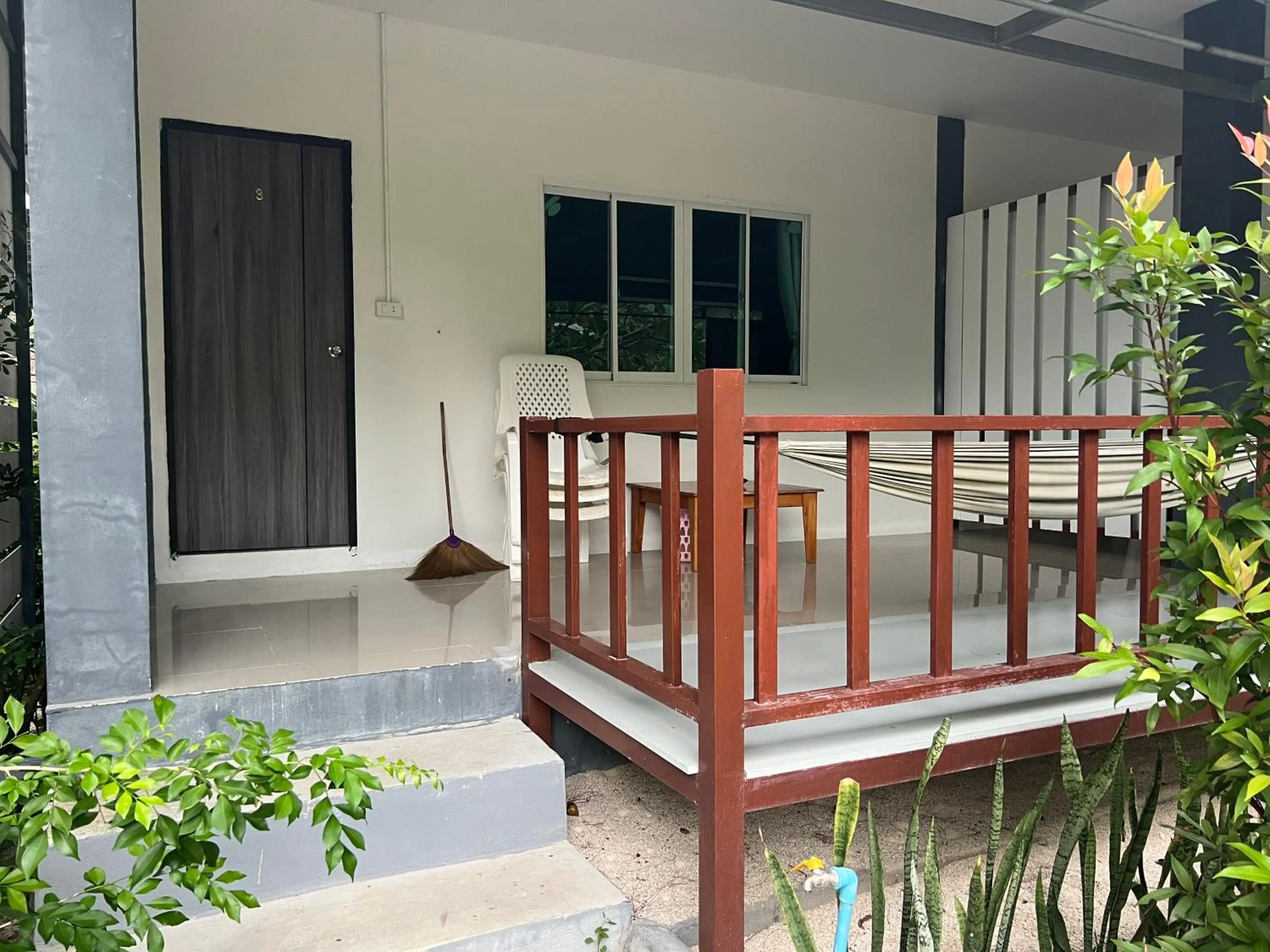 Patio, Bed in Haad Salad Villa