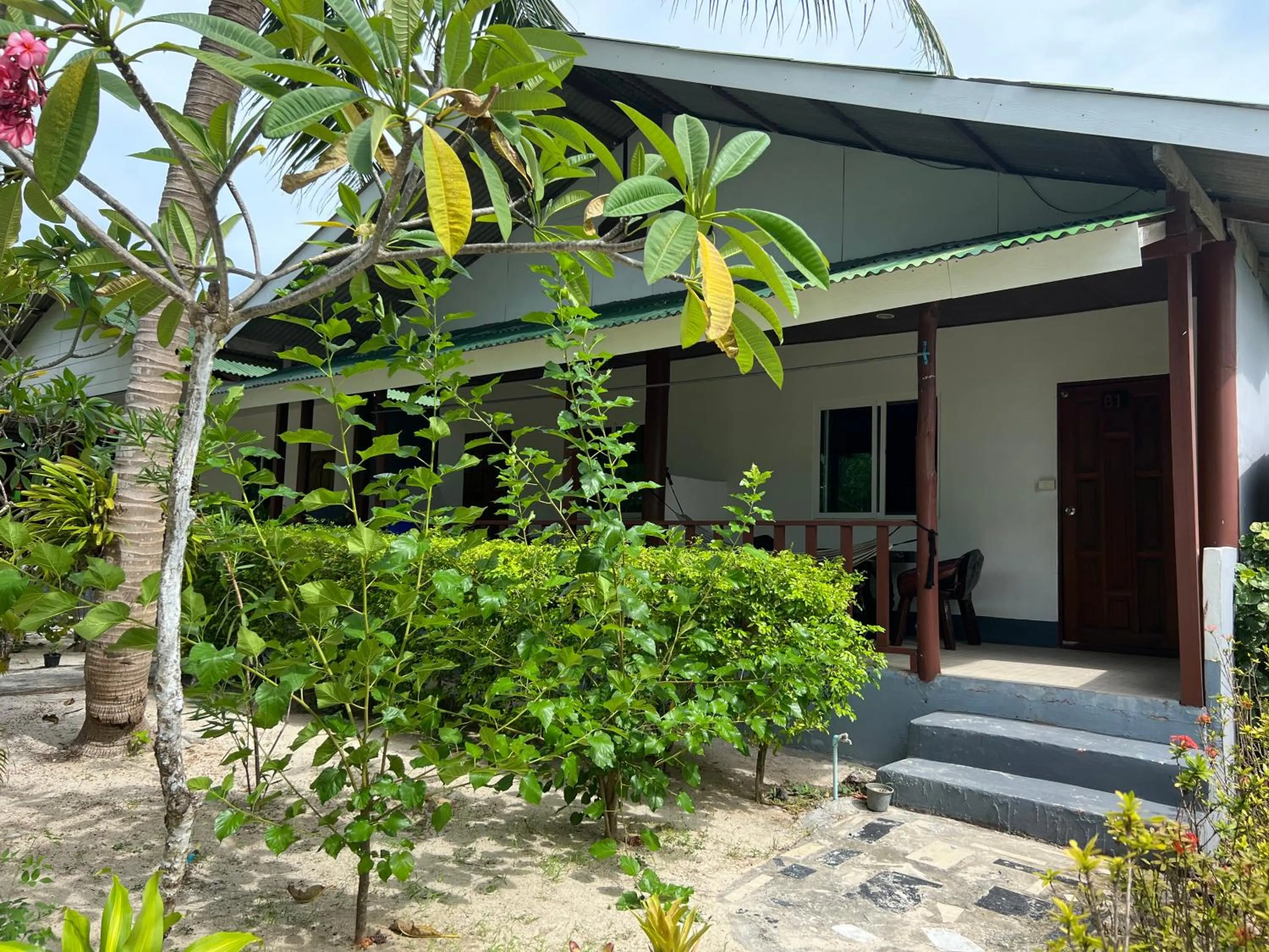Patio in Haad Salad Villa