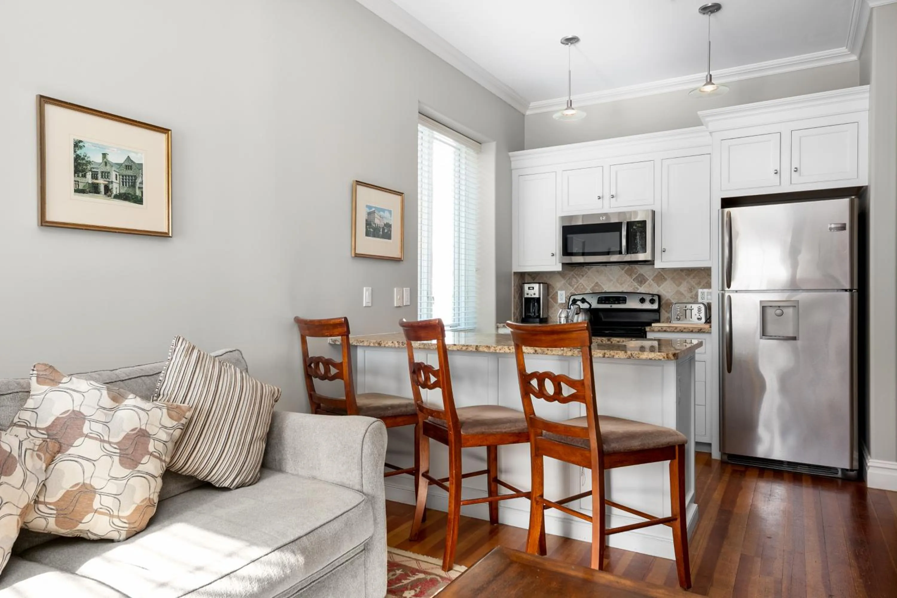 Kitchen or kitchenette in Pelham Court Hotel