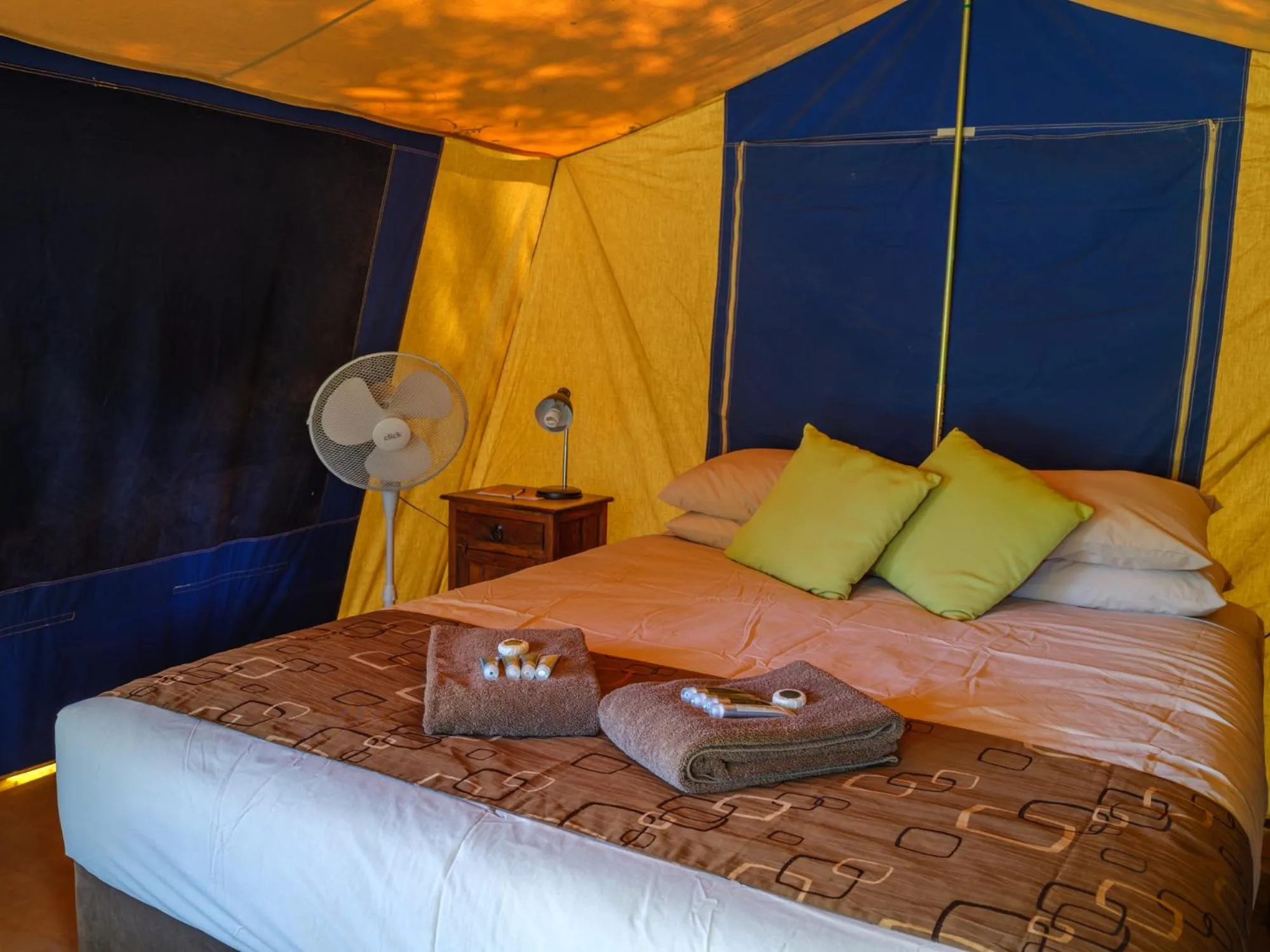 Bed in The Station at El Questro