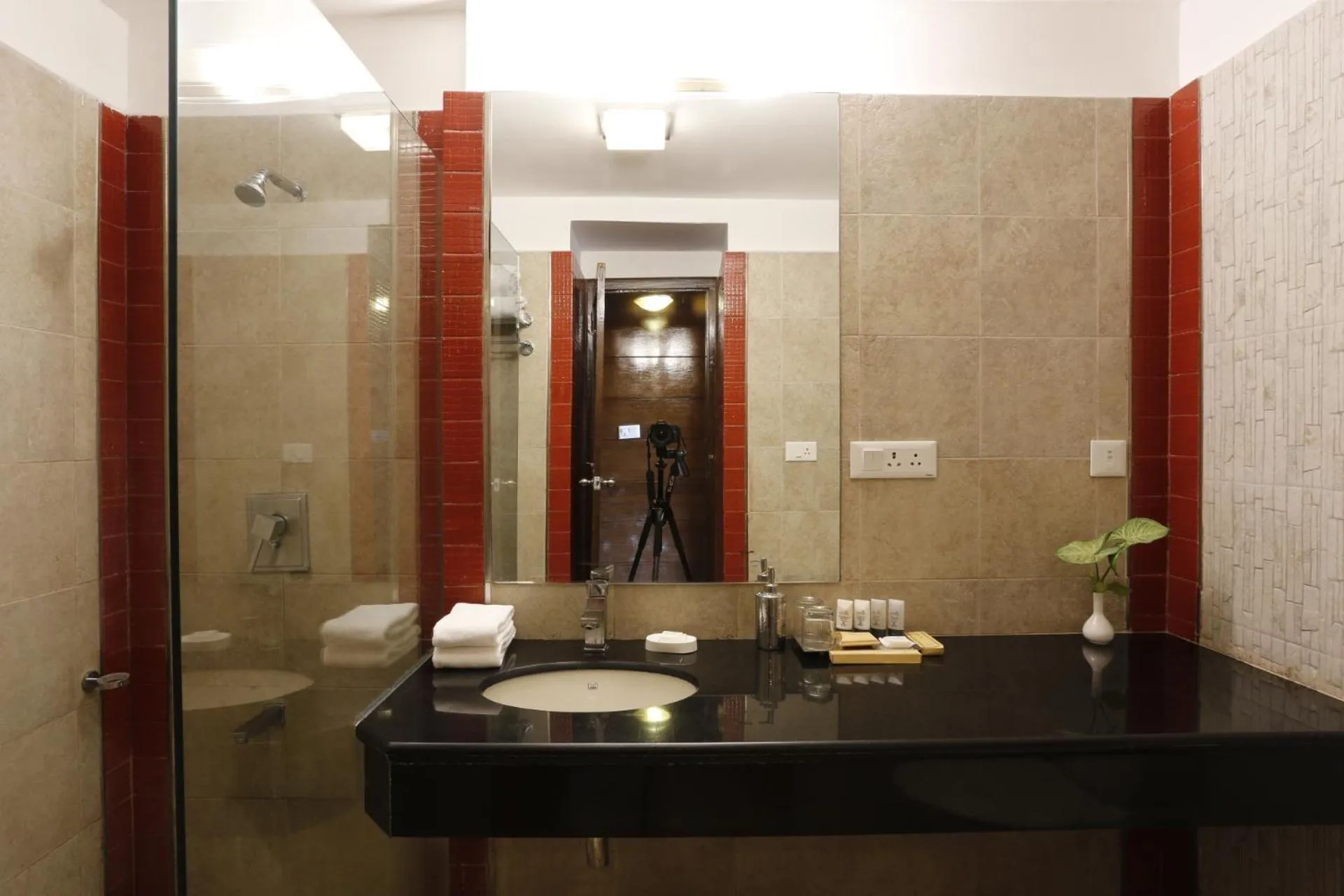Bathroom in The Riverview Retreat Corbett by Leisure Hotels