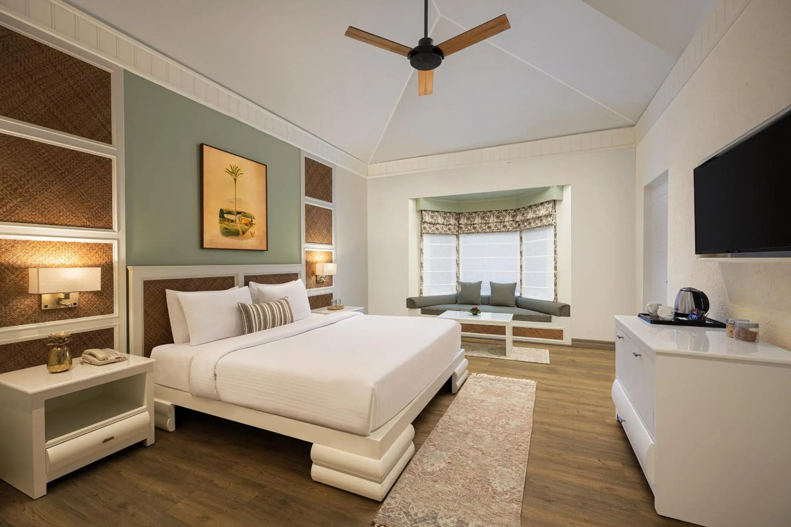 Bed in The Riverview Retreat Corbett by Leisure Hotels Bed in The Riverview Retreat Corbett by Leisure Hotels