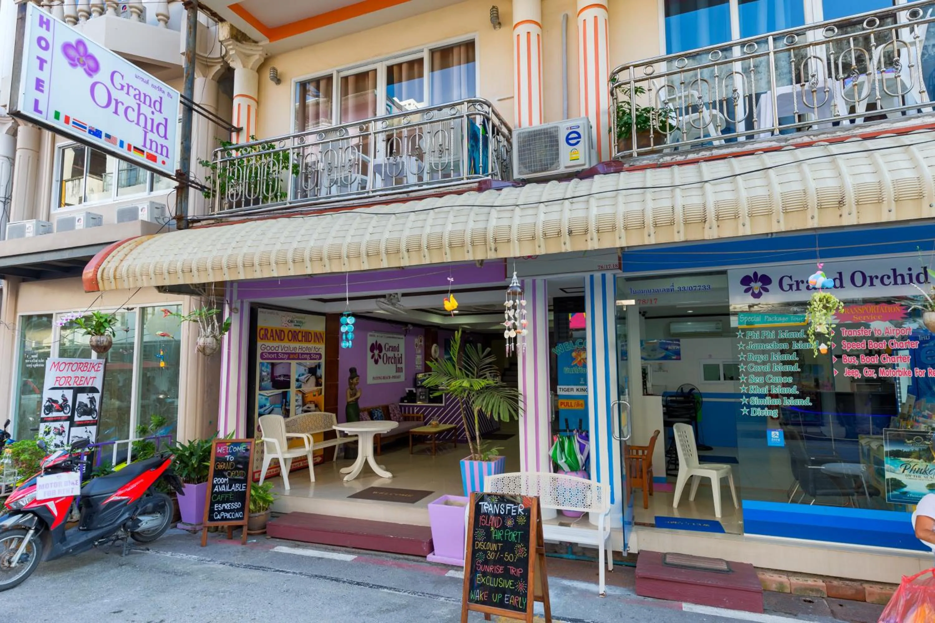 View (from property/room) in Grand Orchid Inn Patong beach