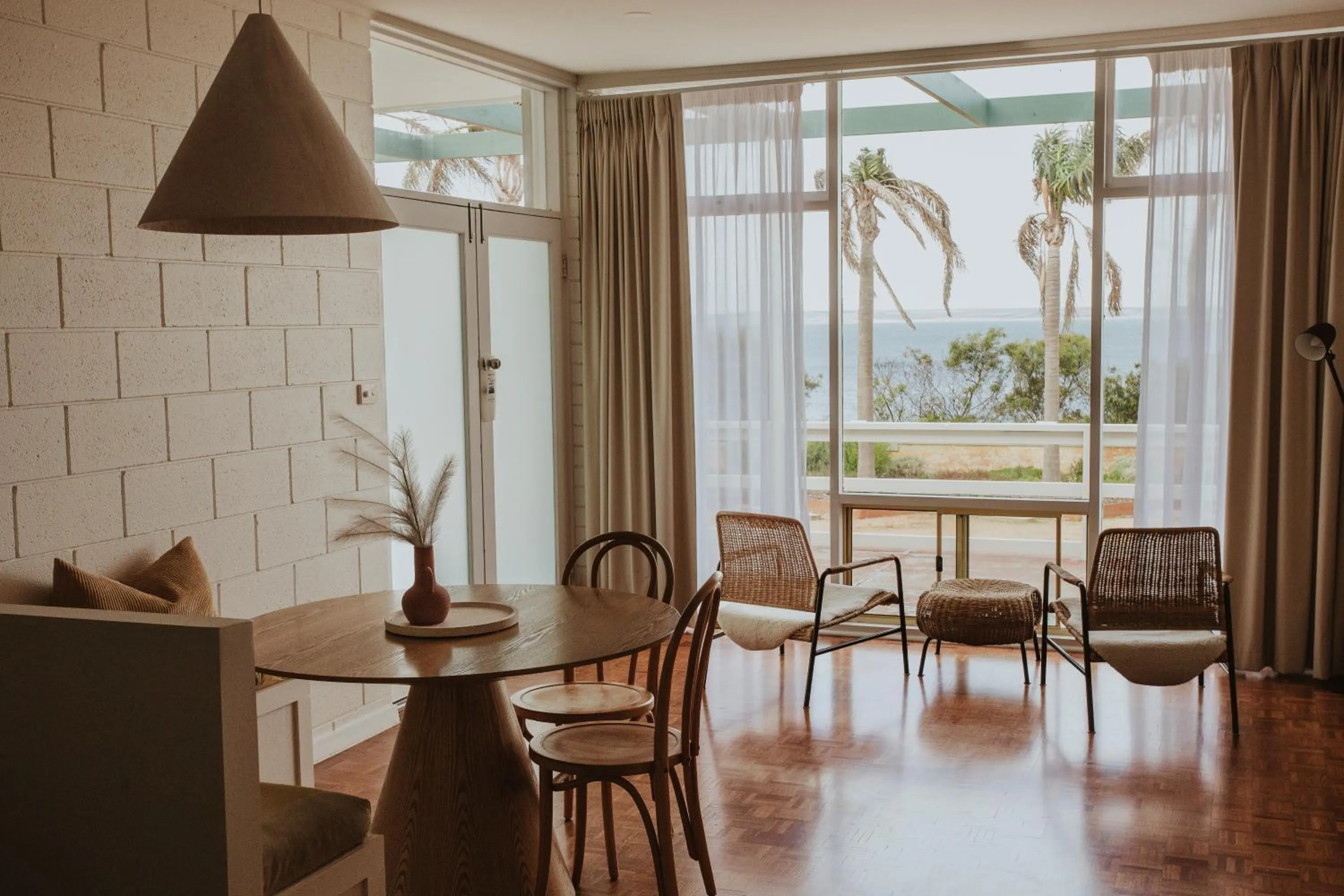 Living room in Kangaroo Island Seaview Motel