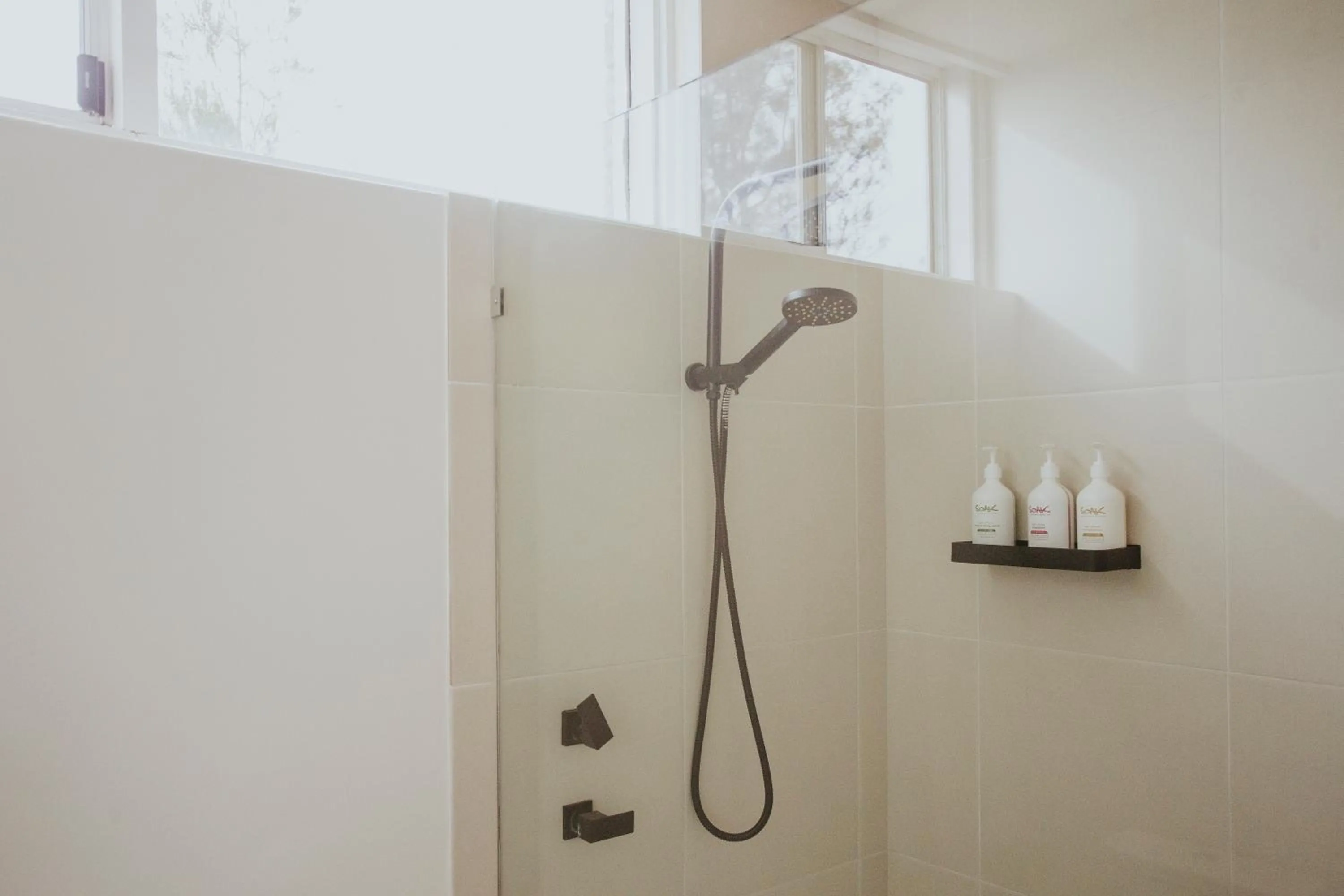 Shower in Kangaroo Island Seaview Motel