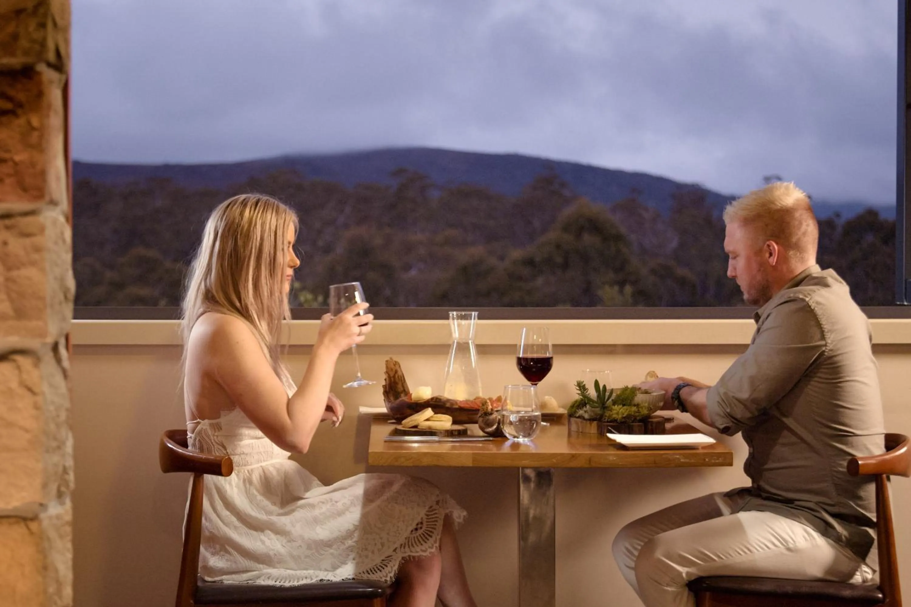 Food and drinks in Cradle Mountain Wilderness Village