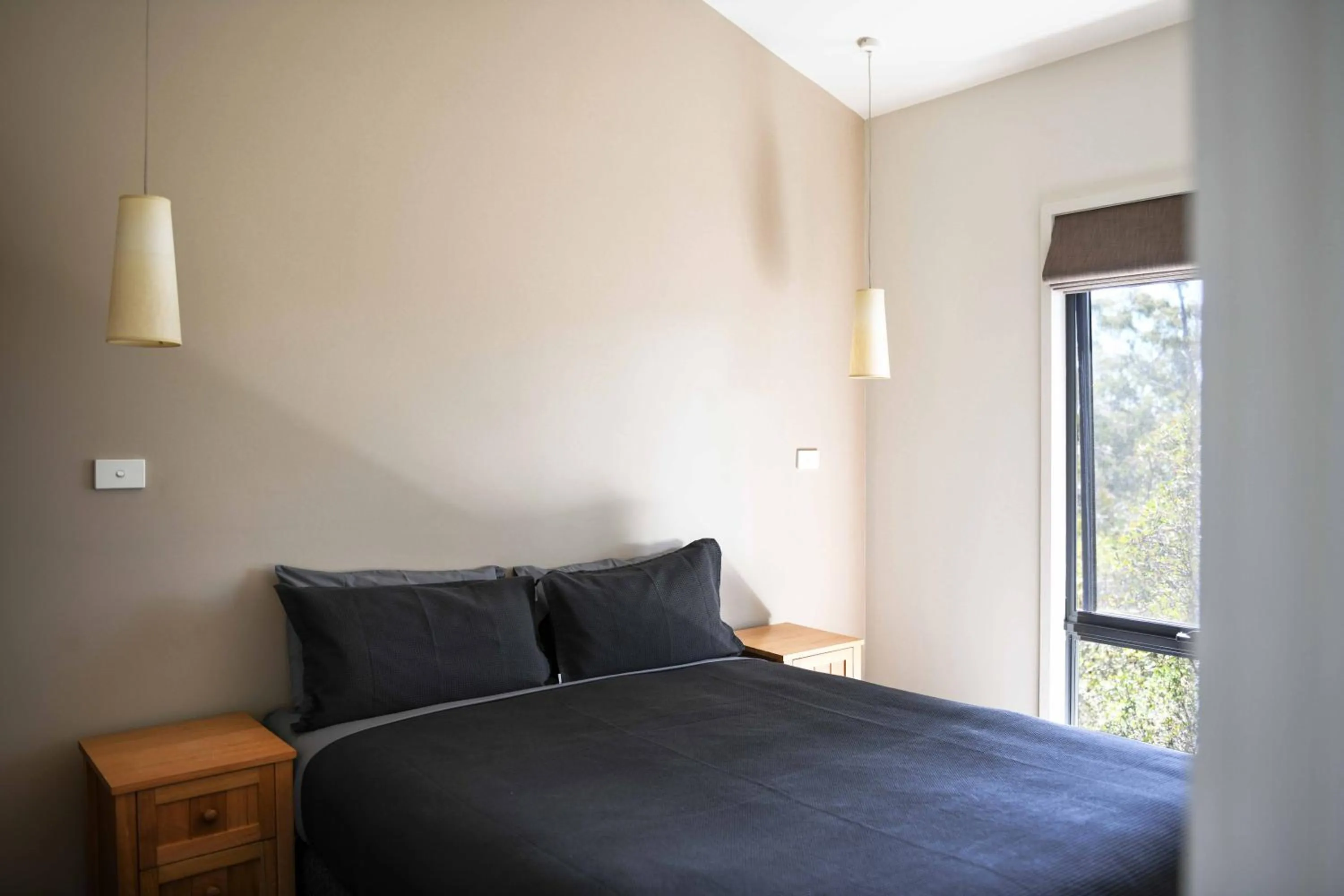 Bedroom, Bed in Cradle Mountain Wilderness Village