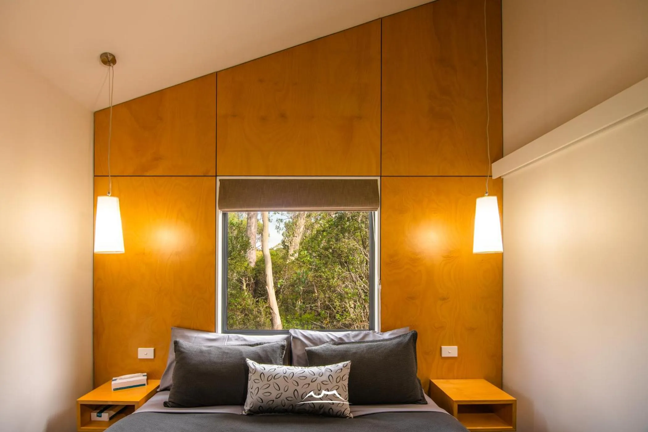Bedroom, Bed in Cradle Mountain Wilderness Village