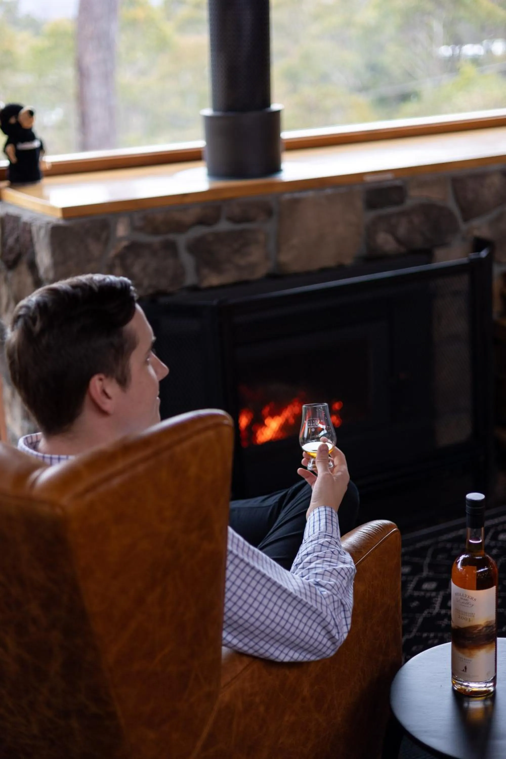 Lounge or bar in Cradle Mountain Wilderness Village