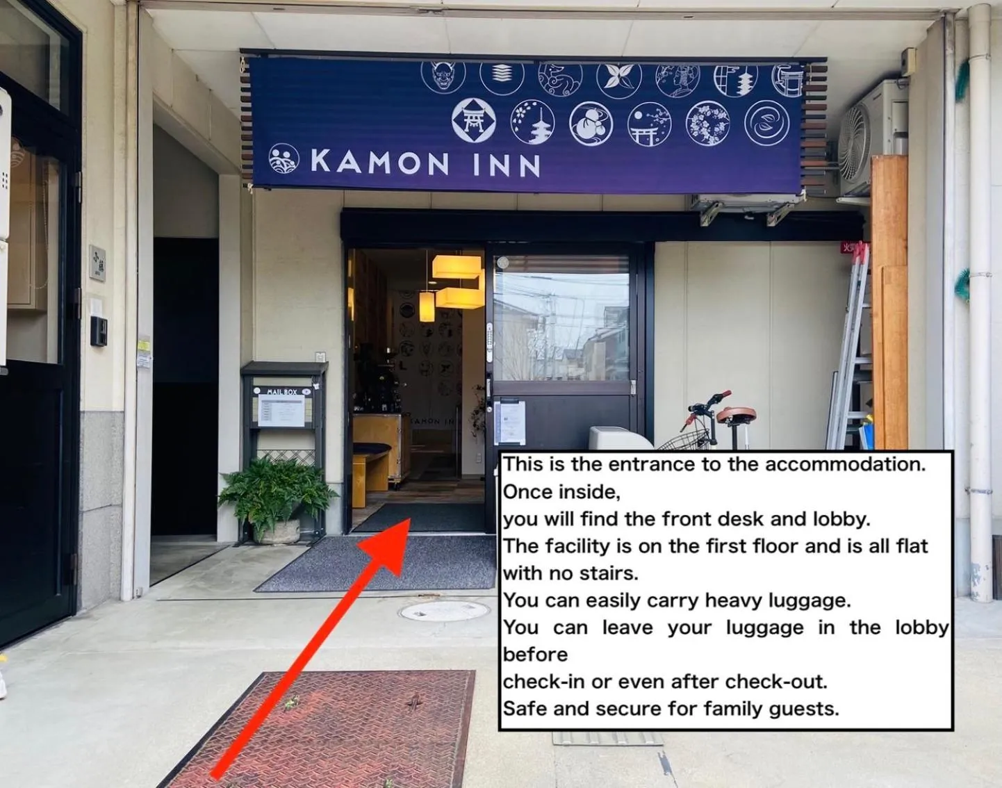 Property building in Kamon Inn Toji Higashi