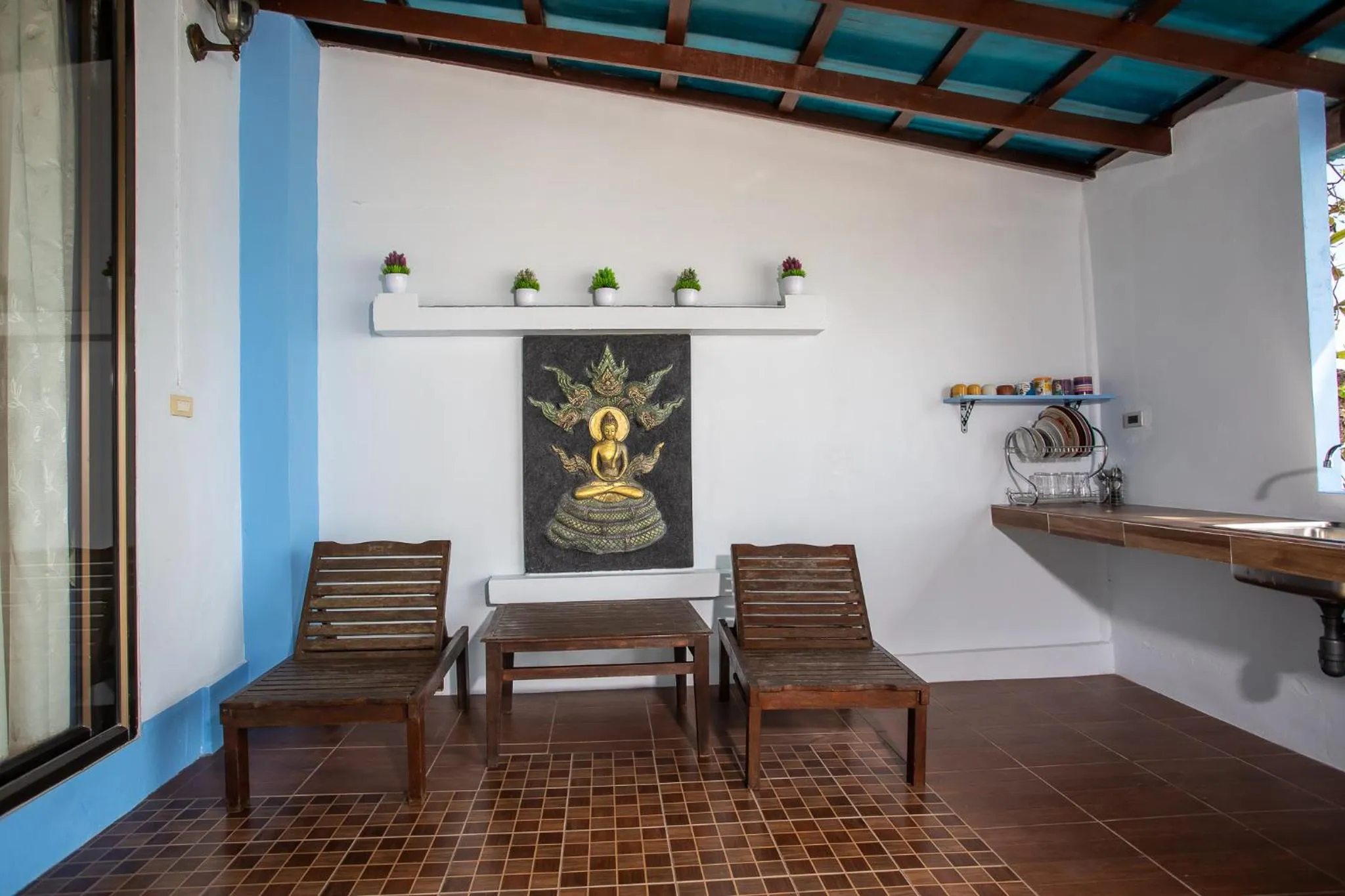 Toilet in Rung Arun Resort