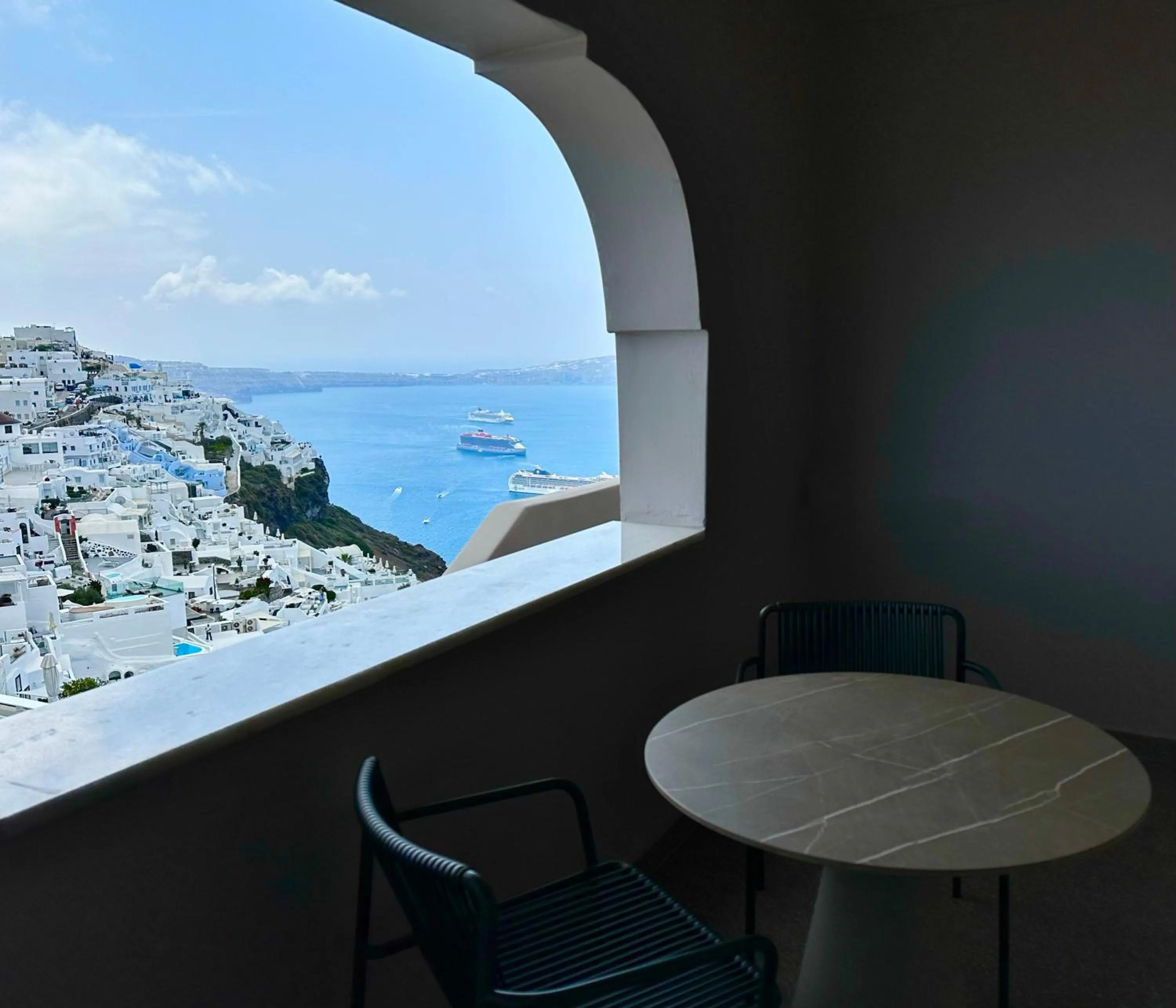 Sea view in Damigos Caldera World