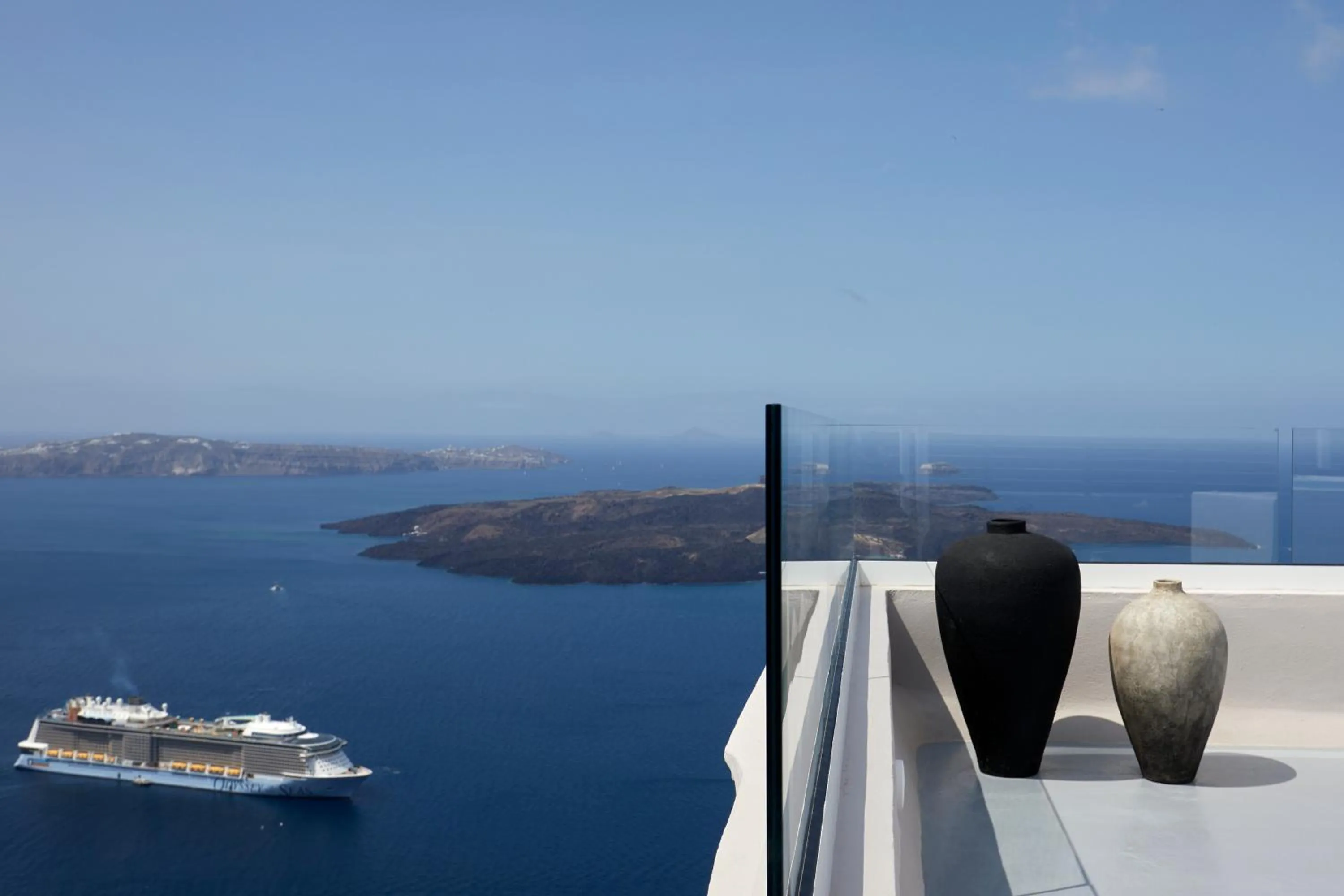 Sea view in Damigos Caldera World