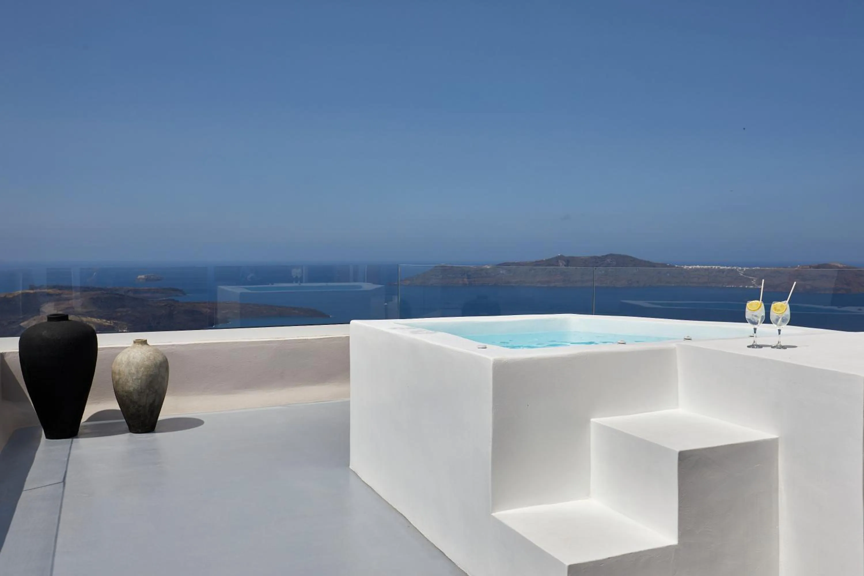 Sea view in Damigos Caldera World