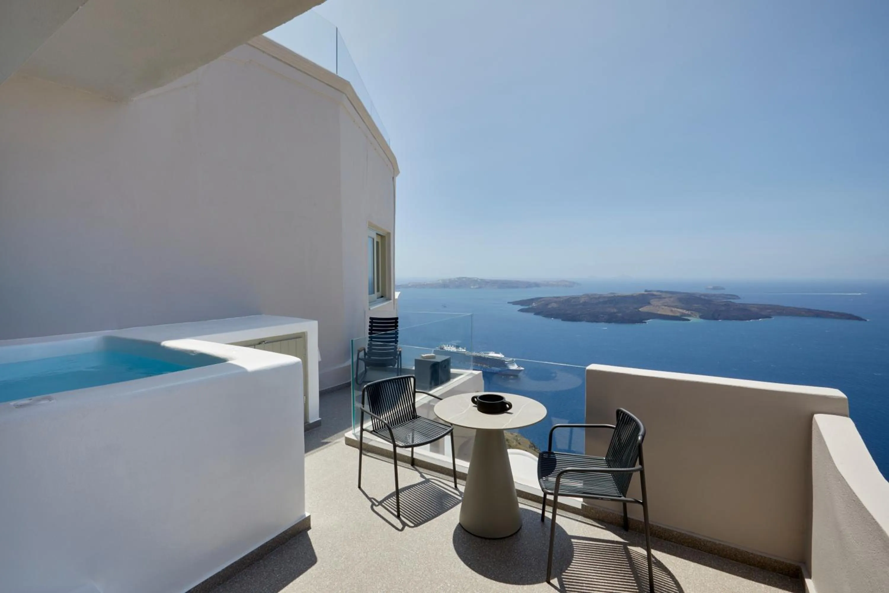 Balcony/Terrace in Damigos Caldera World