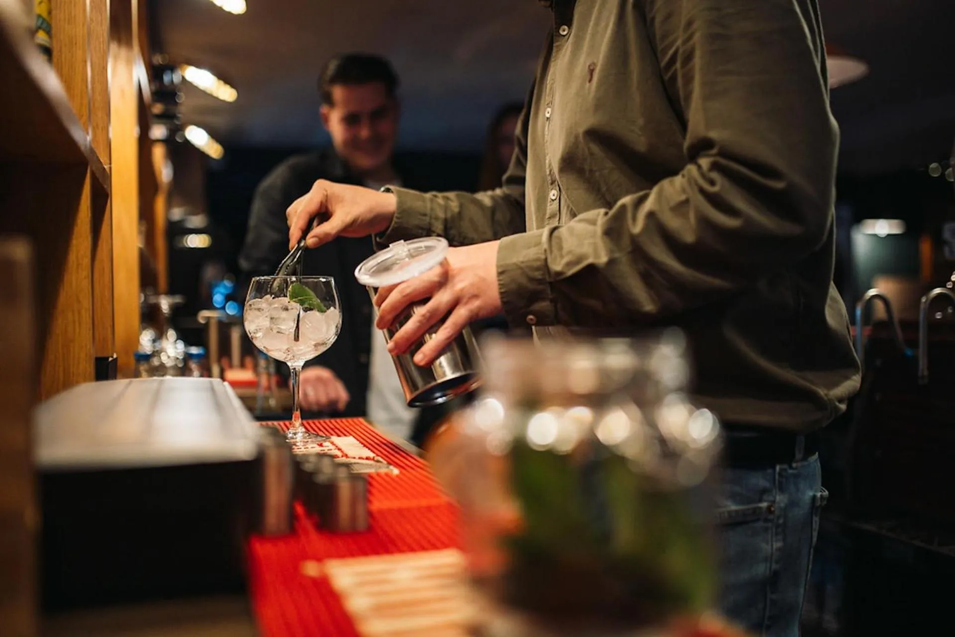 Lounge or bar in The Bull Hotel