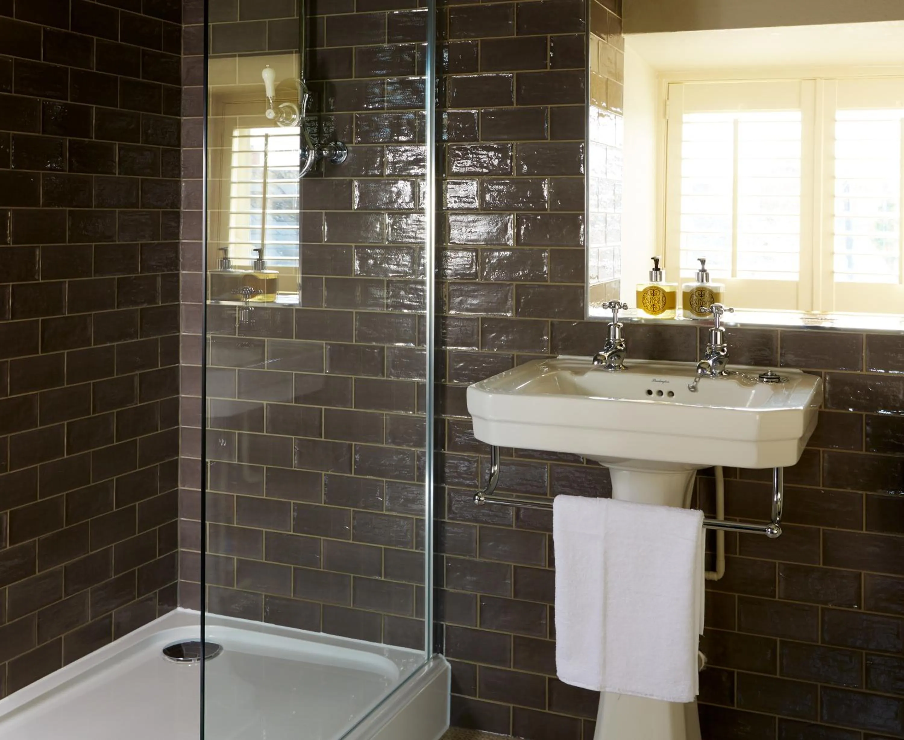 Bathroom in The Bull Hotel