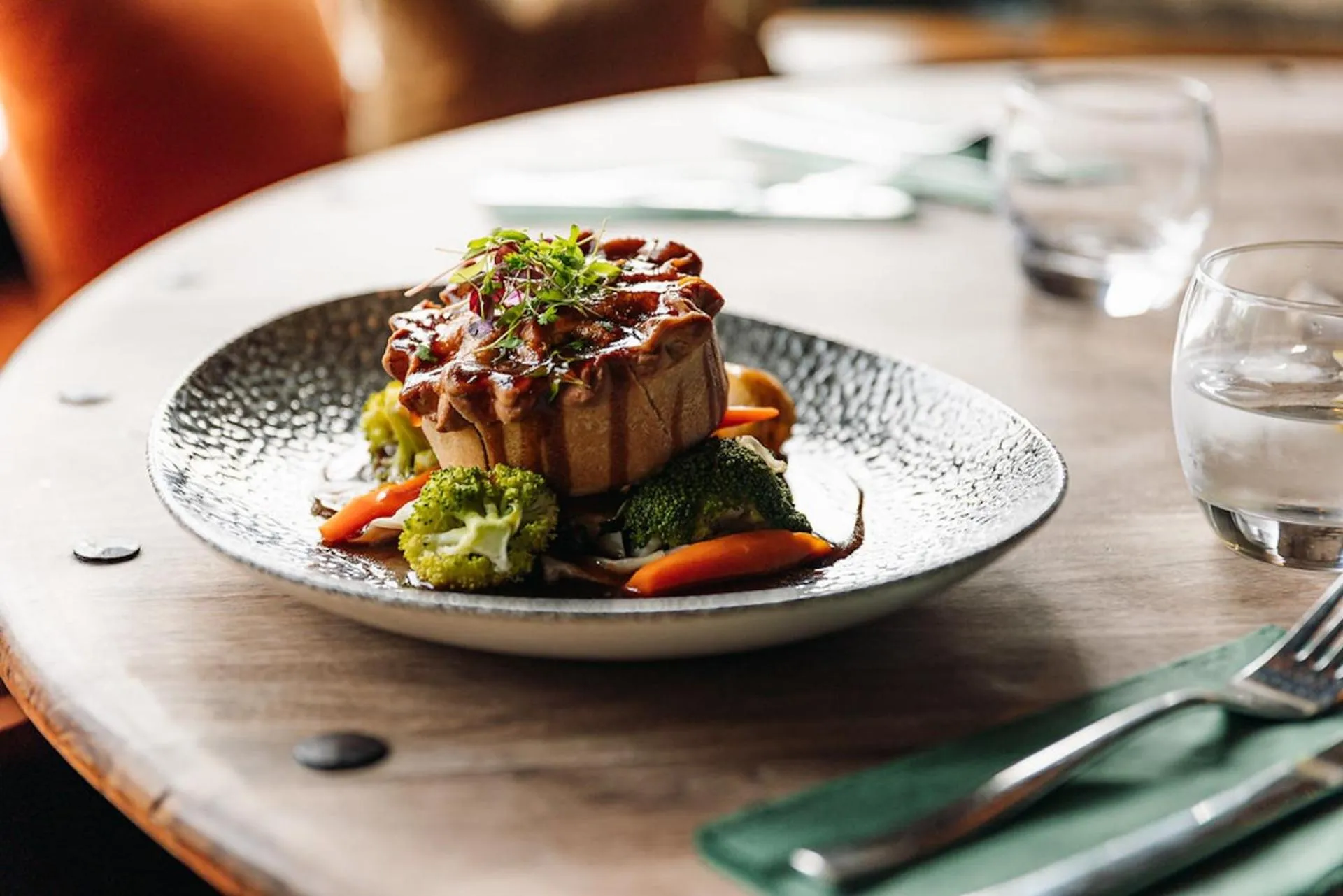 Food and drinks in The Bull Hotel