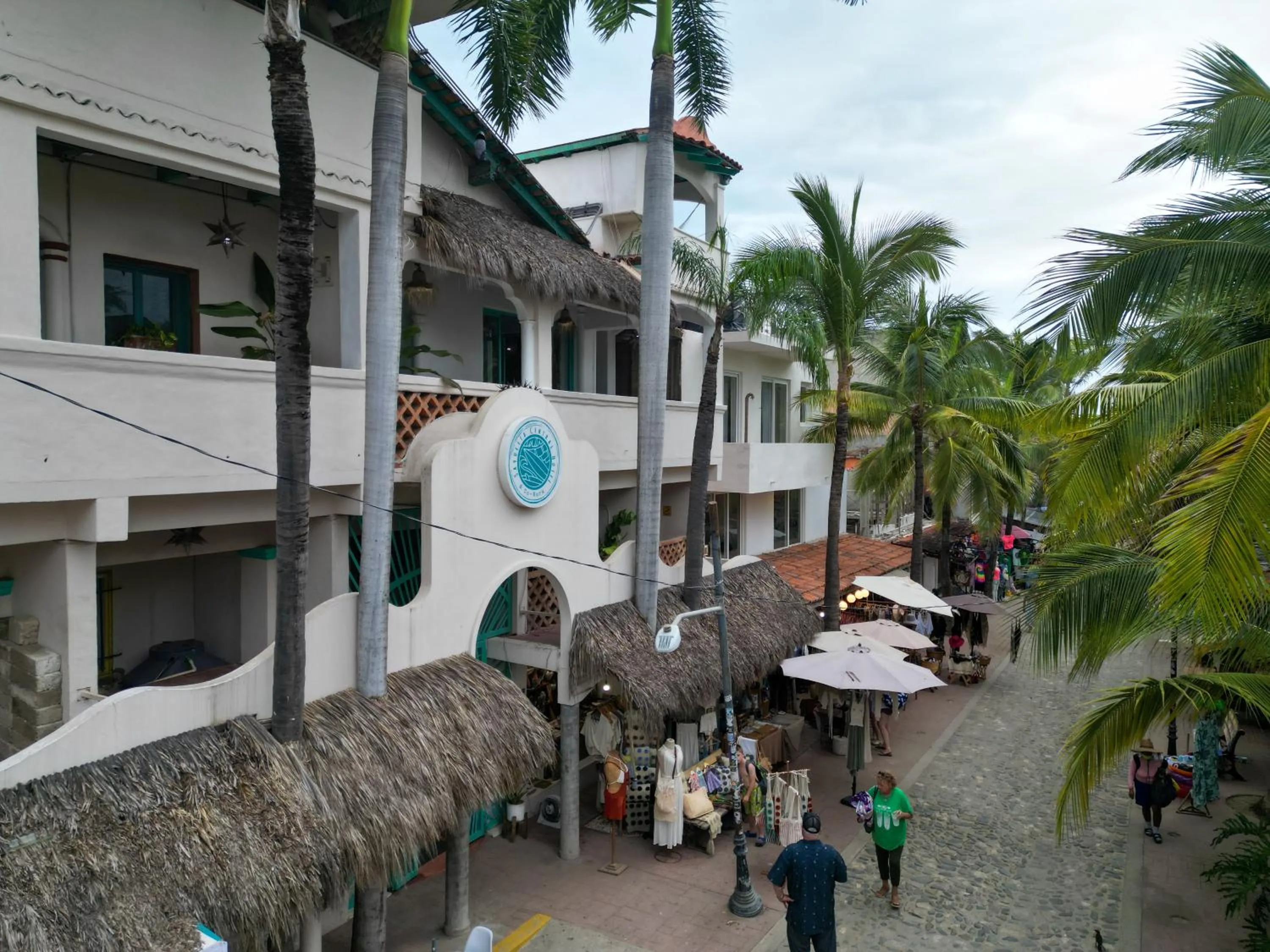 Property building in Sayulita Central Hotel