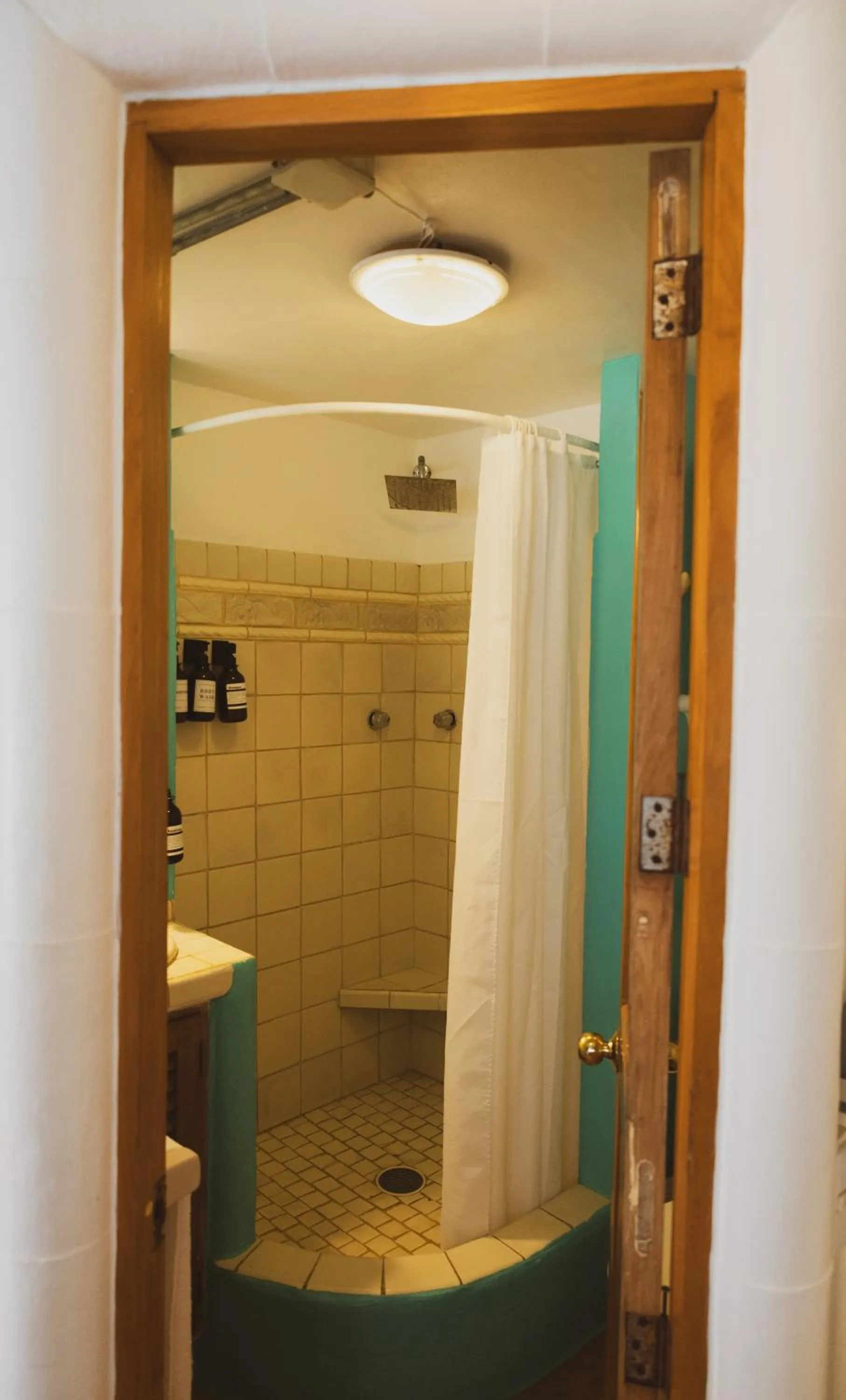 Shower in Sayulita Central Hotel