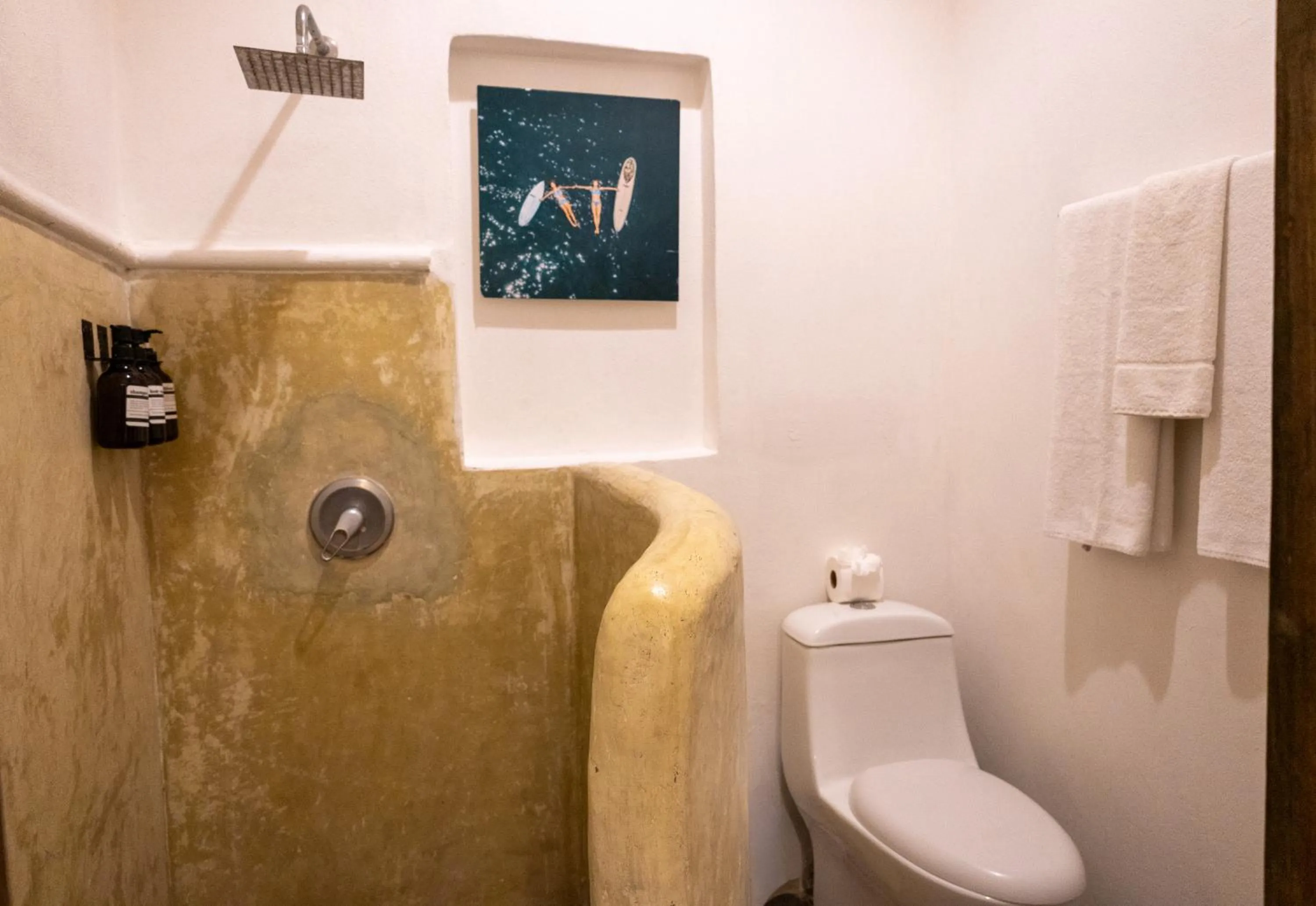 Shower in Sayulita Central Hotel