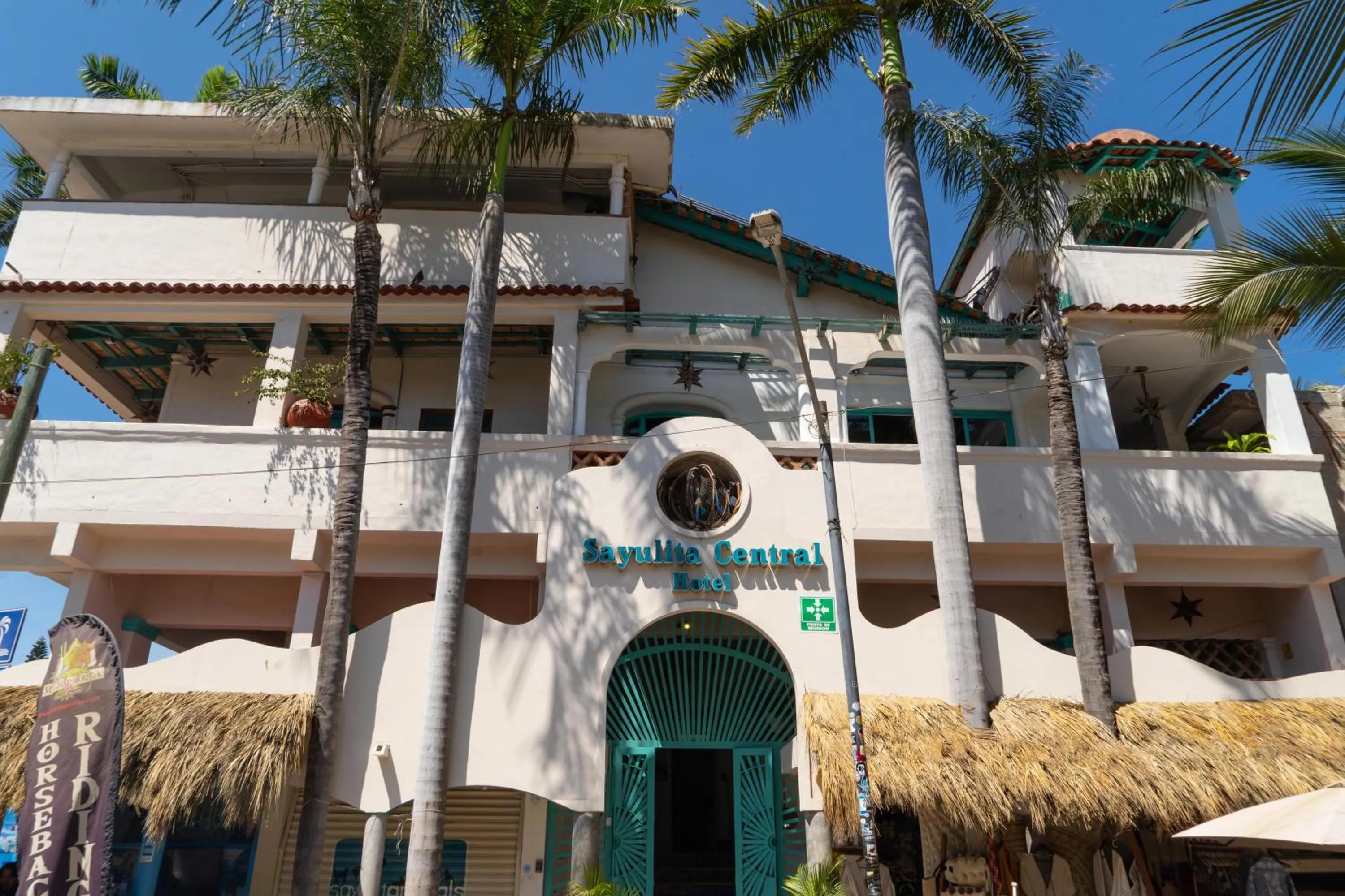 Property building in Sayulita Central Hotel