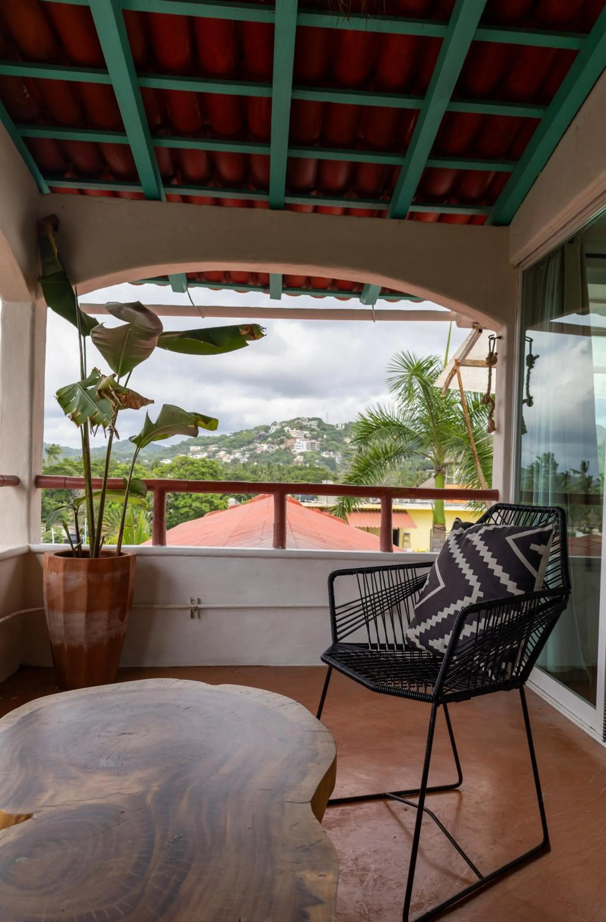 Balcony/Terrace in Sayulita Central Hotel