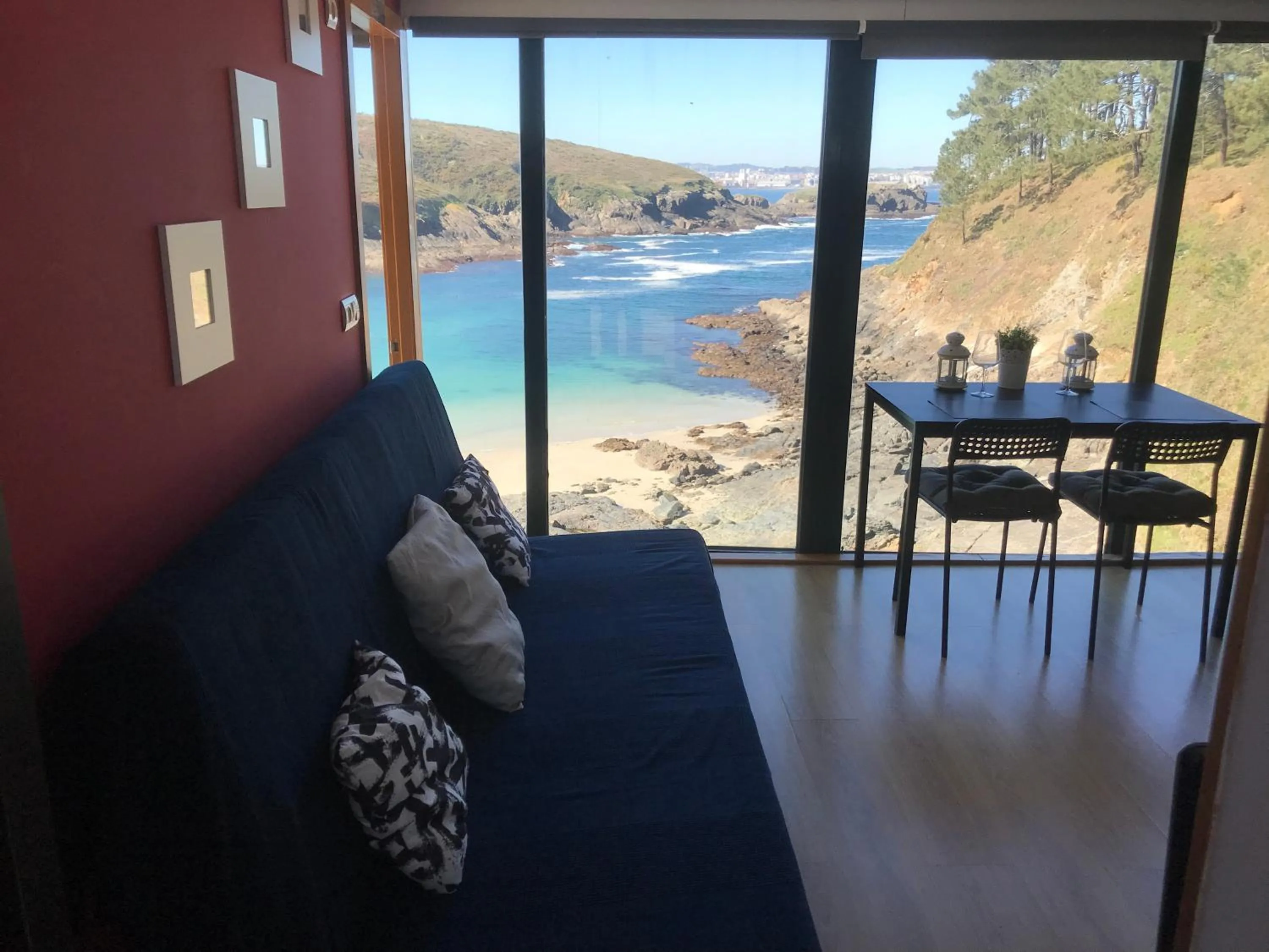 Living room in Apartamentos Canabal