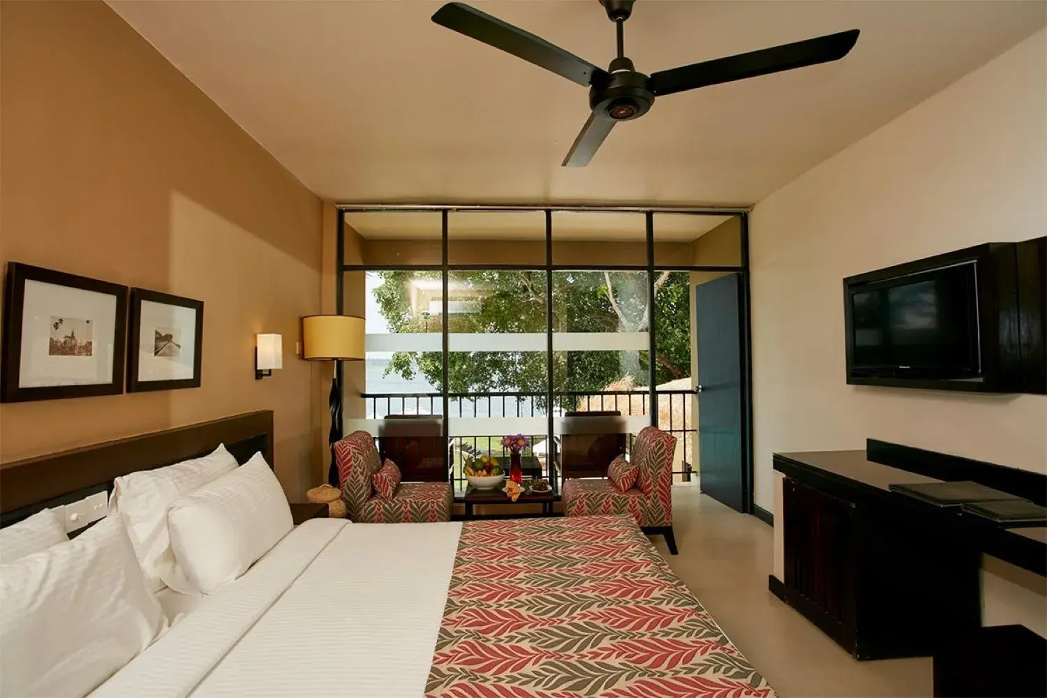 Deluxe Double Room with Lake View - single occupancy in EKHO Safari Tissa Deluxe Double Room with Lake View - single occupancy in EKHO Safari Tissa