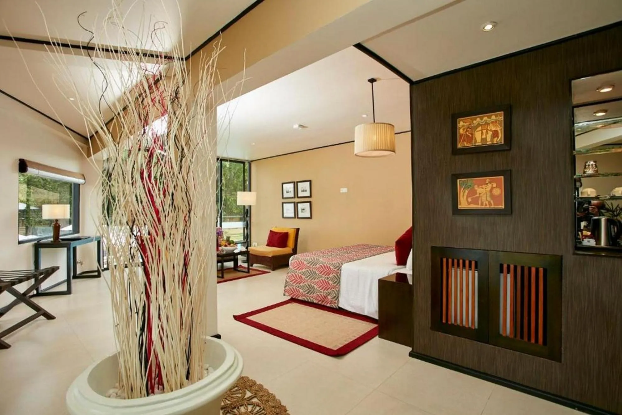 Living room in EKHO Safari Tissa