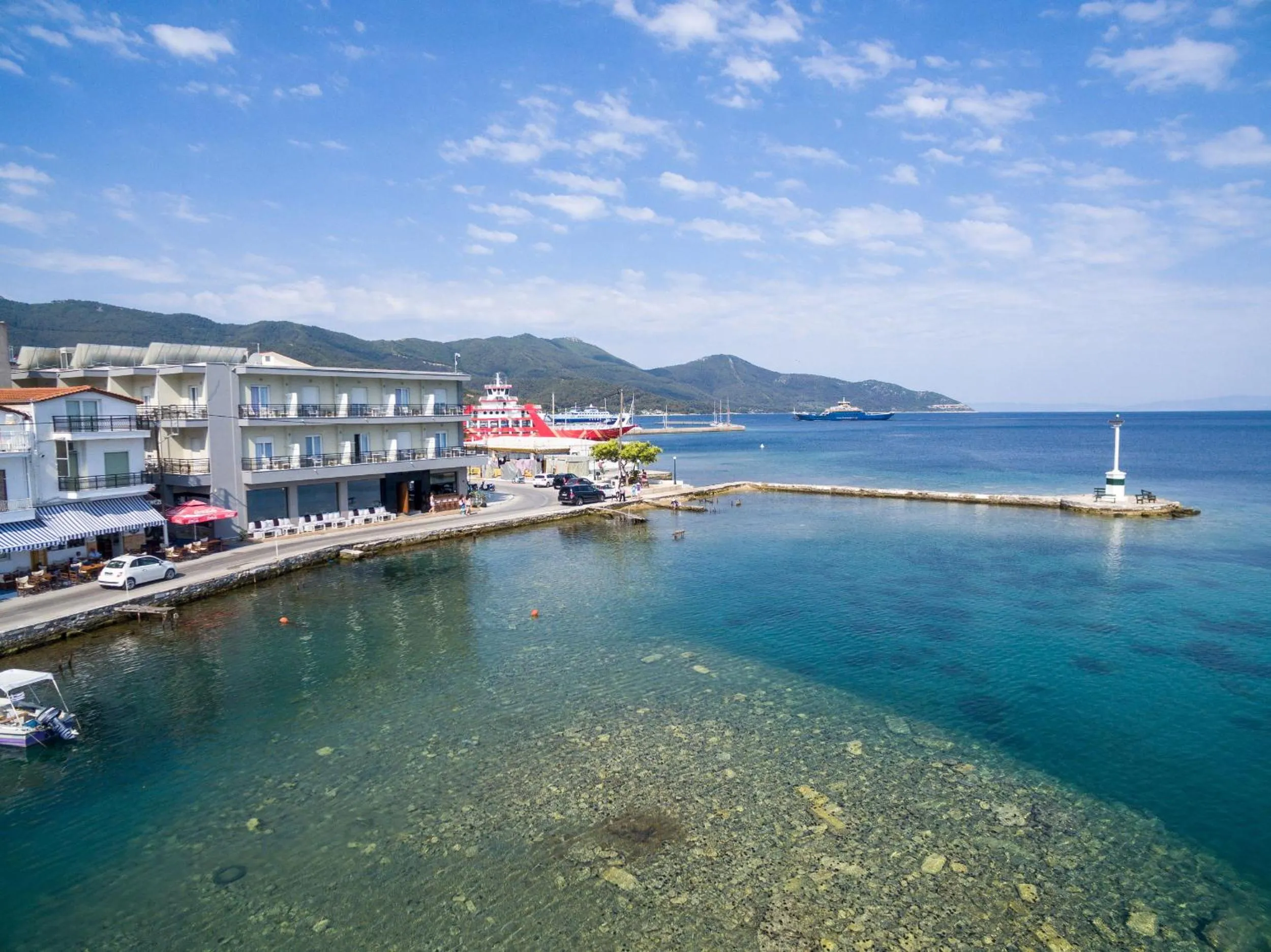 Bird's eye view in Angelica Hotel