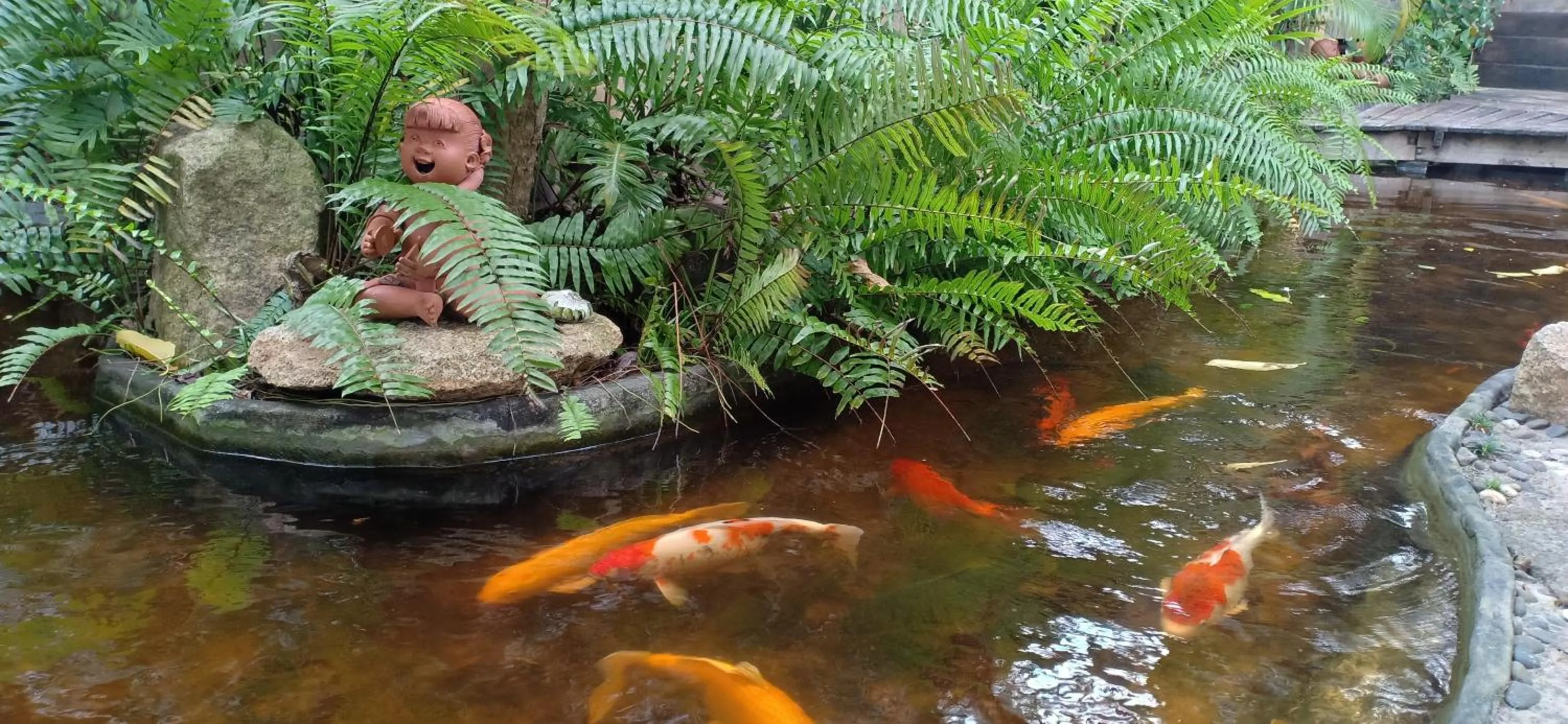 Garden view in Tommy Resort